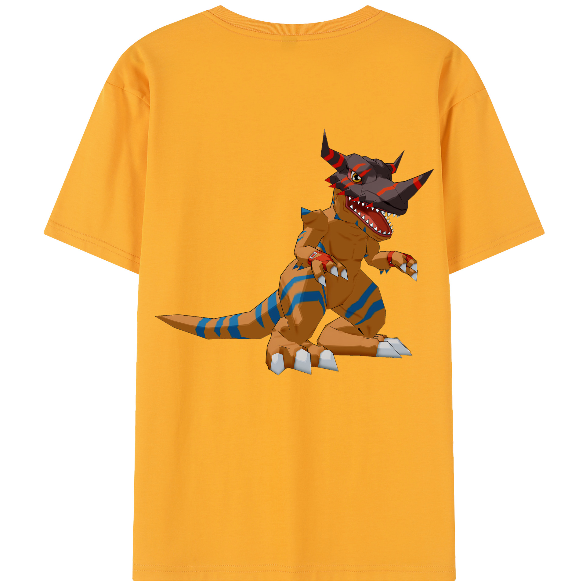 （画像用） Digimon デジタルモンスター/デジモン レディース半袖Tシャツ(バックプリント)