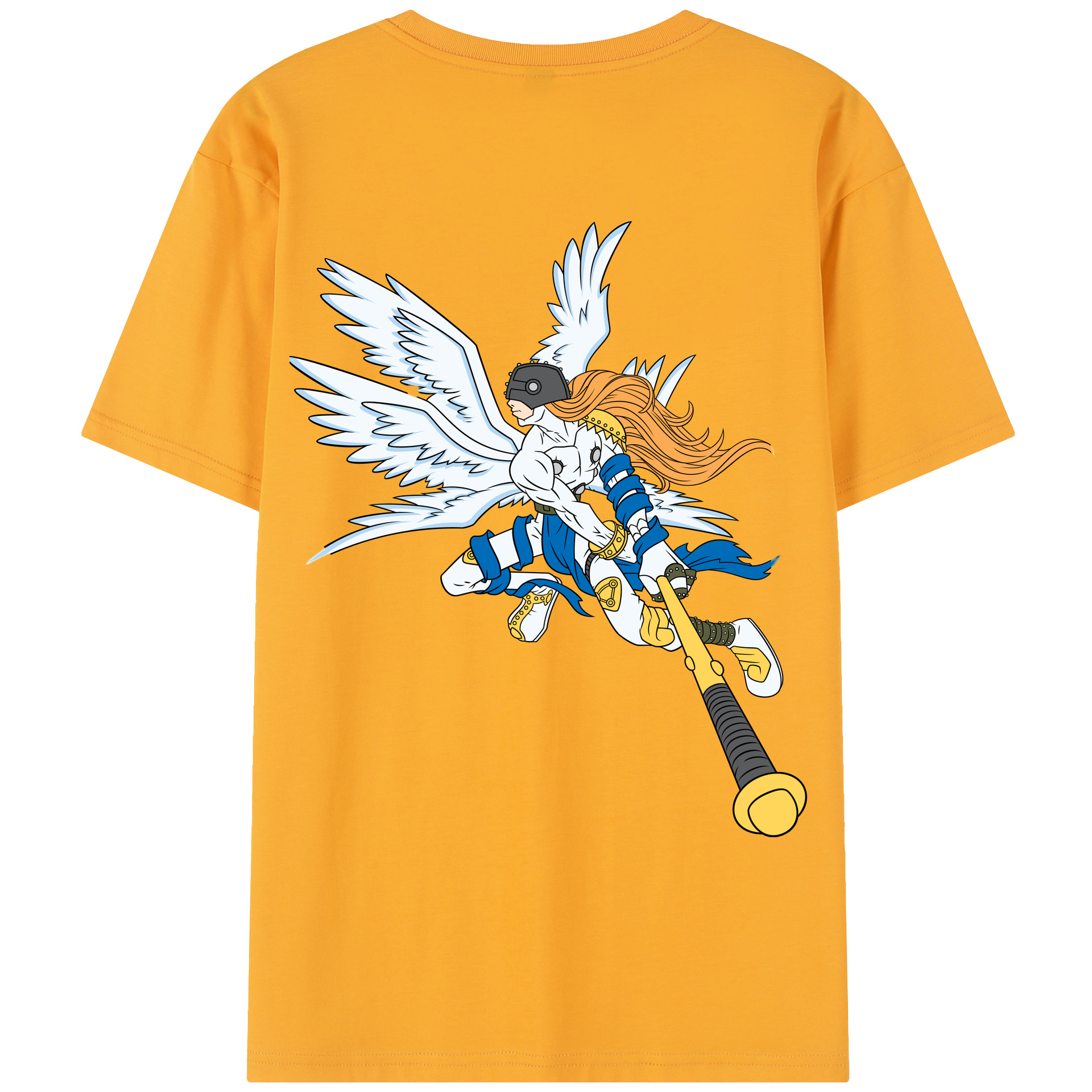 （画像用） Digimon デジタルモンスター/デジモン レディース半袖Tシャツ(バックプリント)