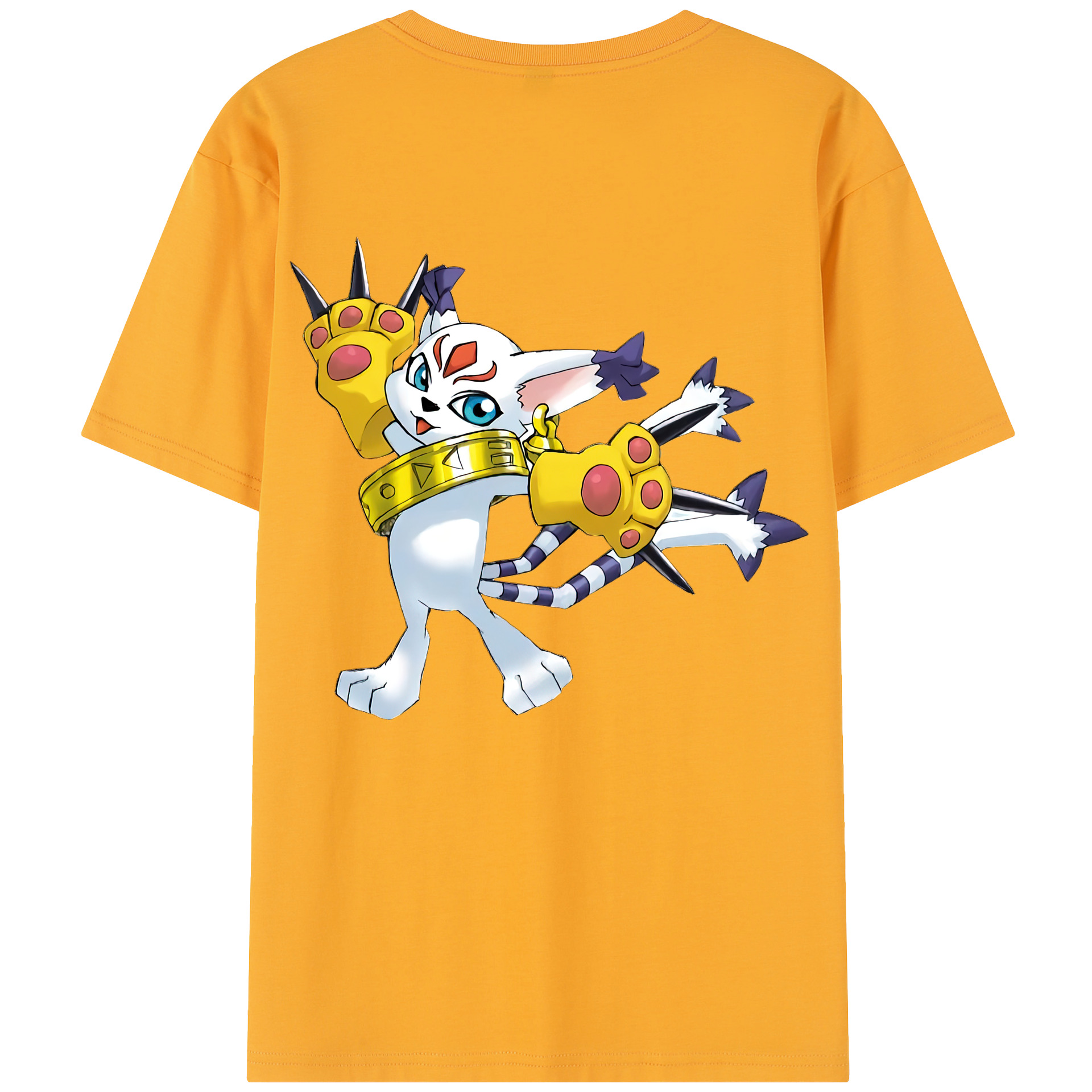 （画像用） Digimon デジタルモンスター/デジモン レディース半袖Tシャツ(バックプリント)