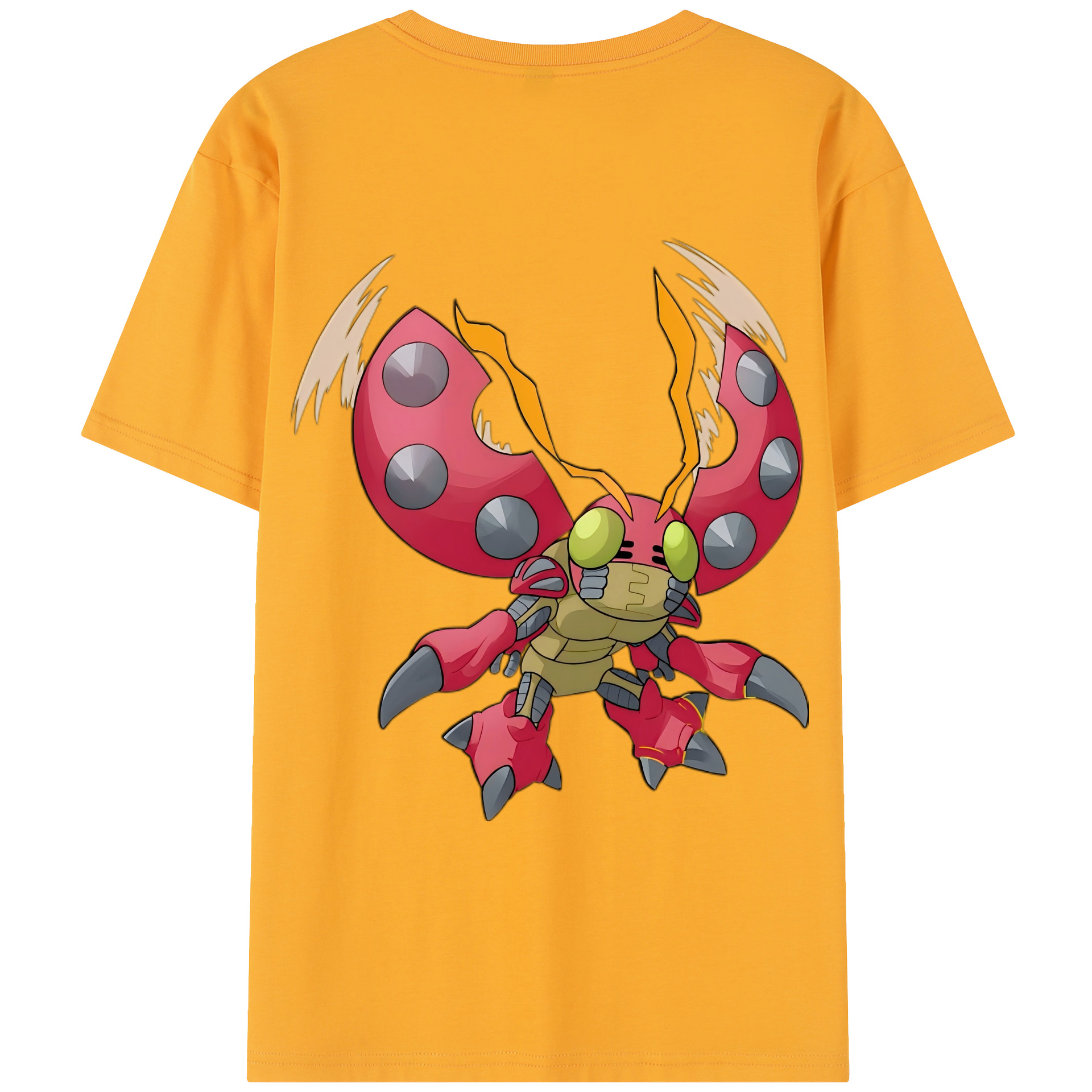 （画像用） Digimon デジタルモンスター/デジモン レディース半袖Tシャツ(バックプリント)