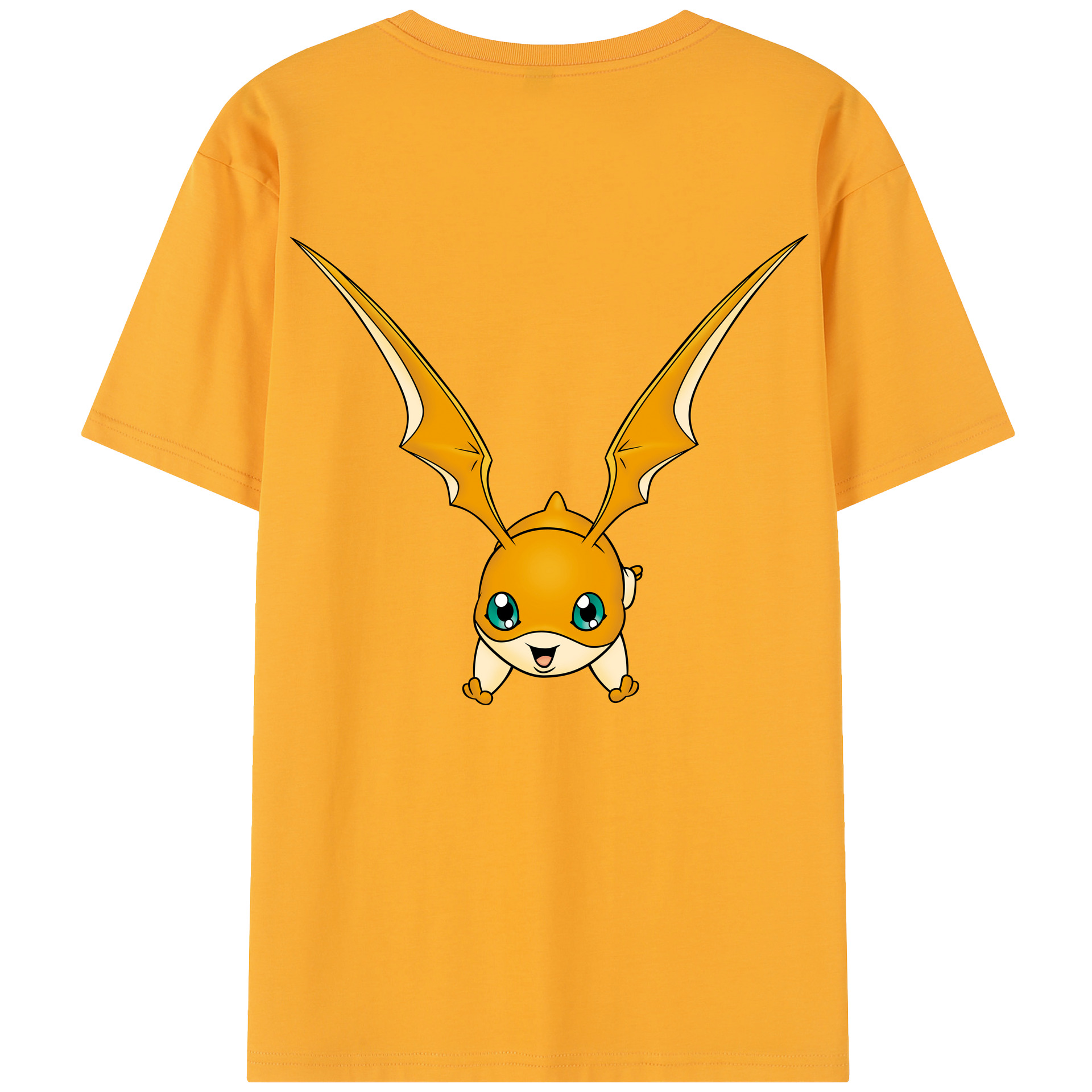 （画像用） Digimon デジタルモンスター/デジモン レディース半袖Tシャツ(バックプリント)