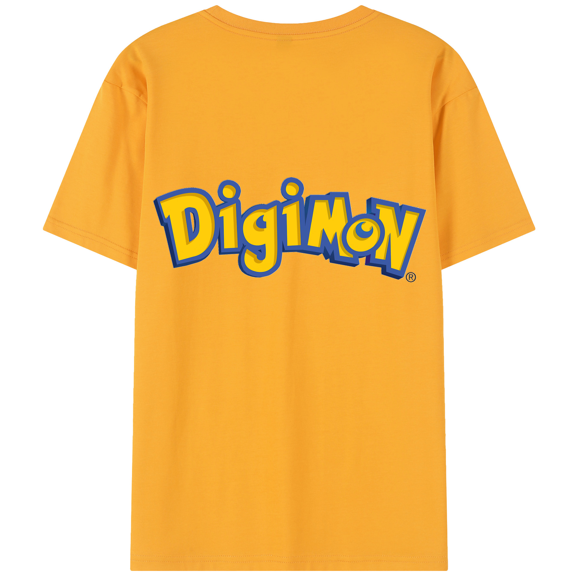 （画像用） Digimon デジタルモンスター/デジモン レディース半袖Tシャツ(バックプリント)