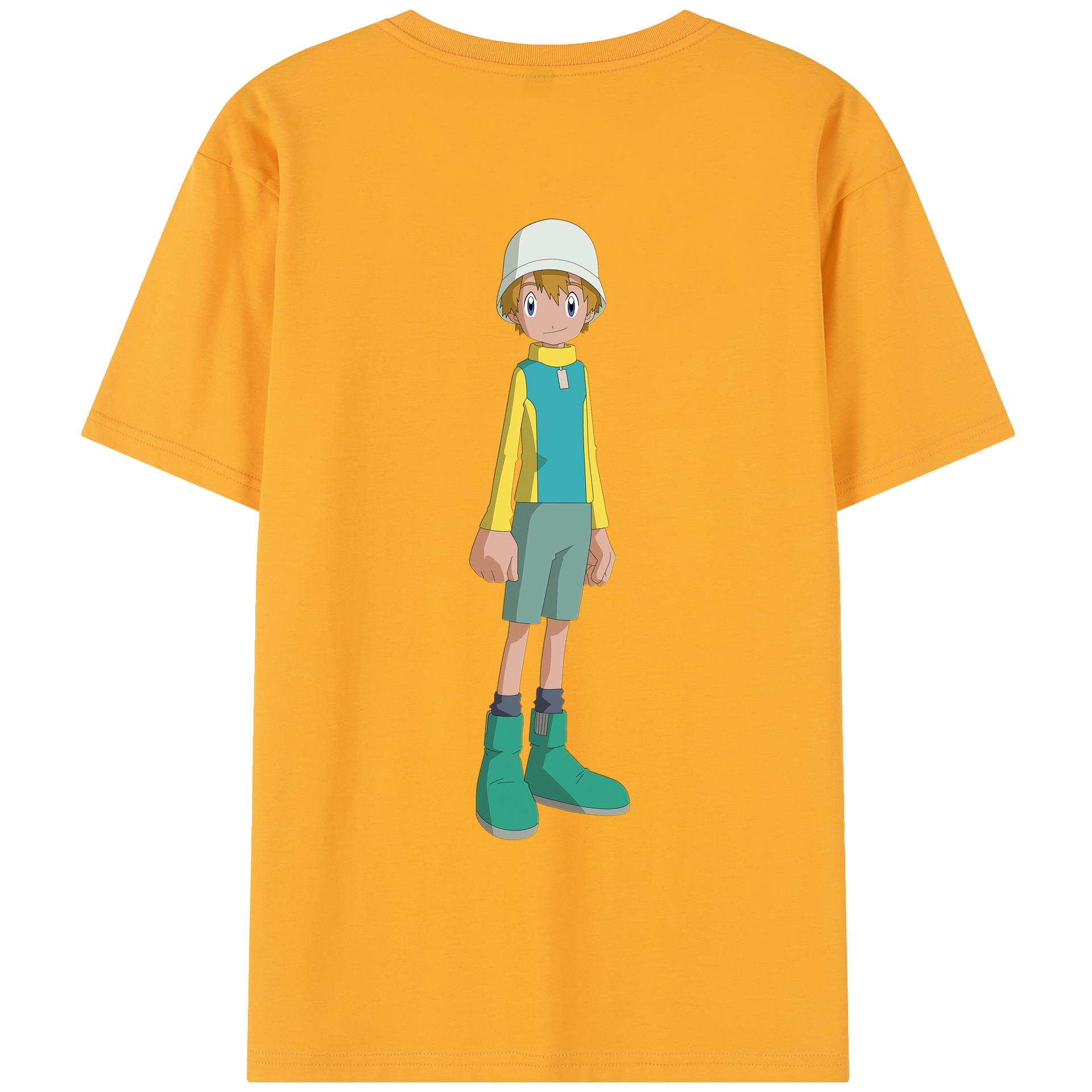 （画像用） Digimon デジタルモンスター/デジモン レディース半袖Tシャツ(バックプリント)