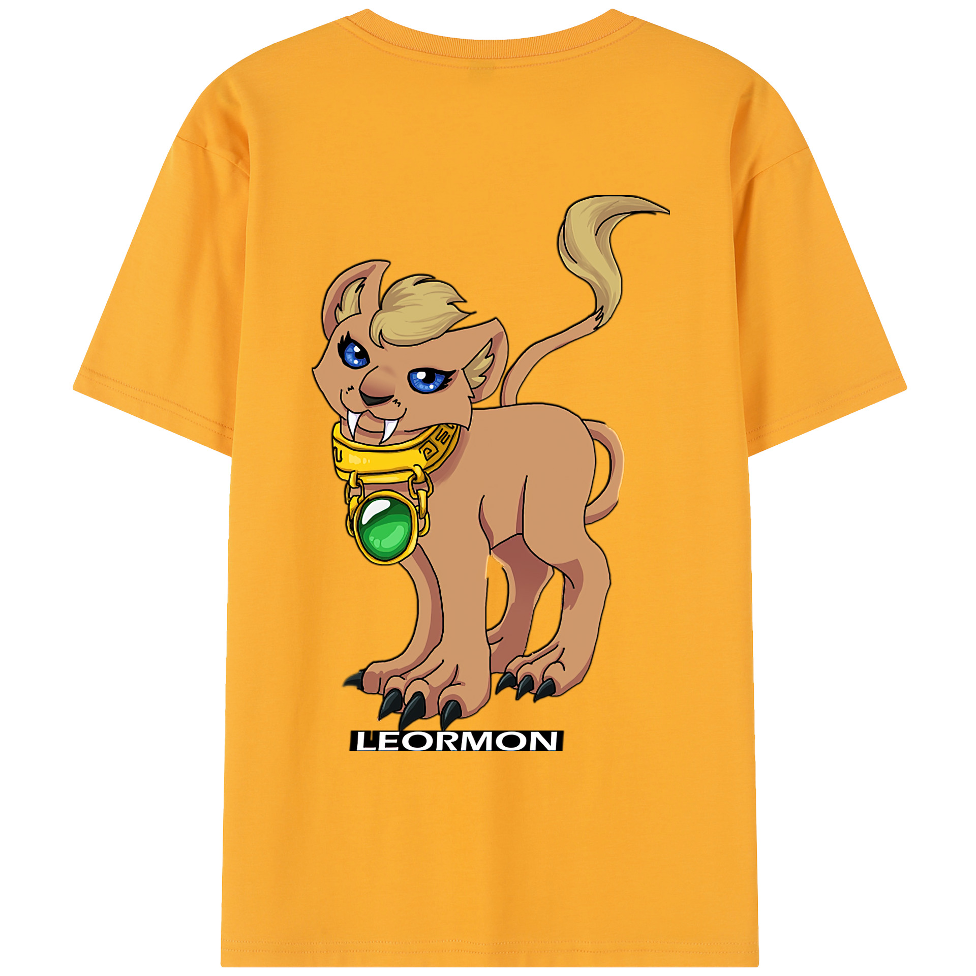 （画像用） Digimon デジタルモンスター/デジモン レディース半袖Tシャツ(バックプリント)