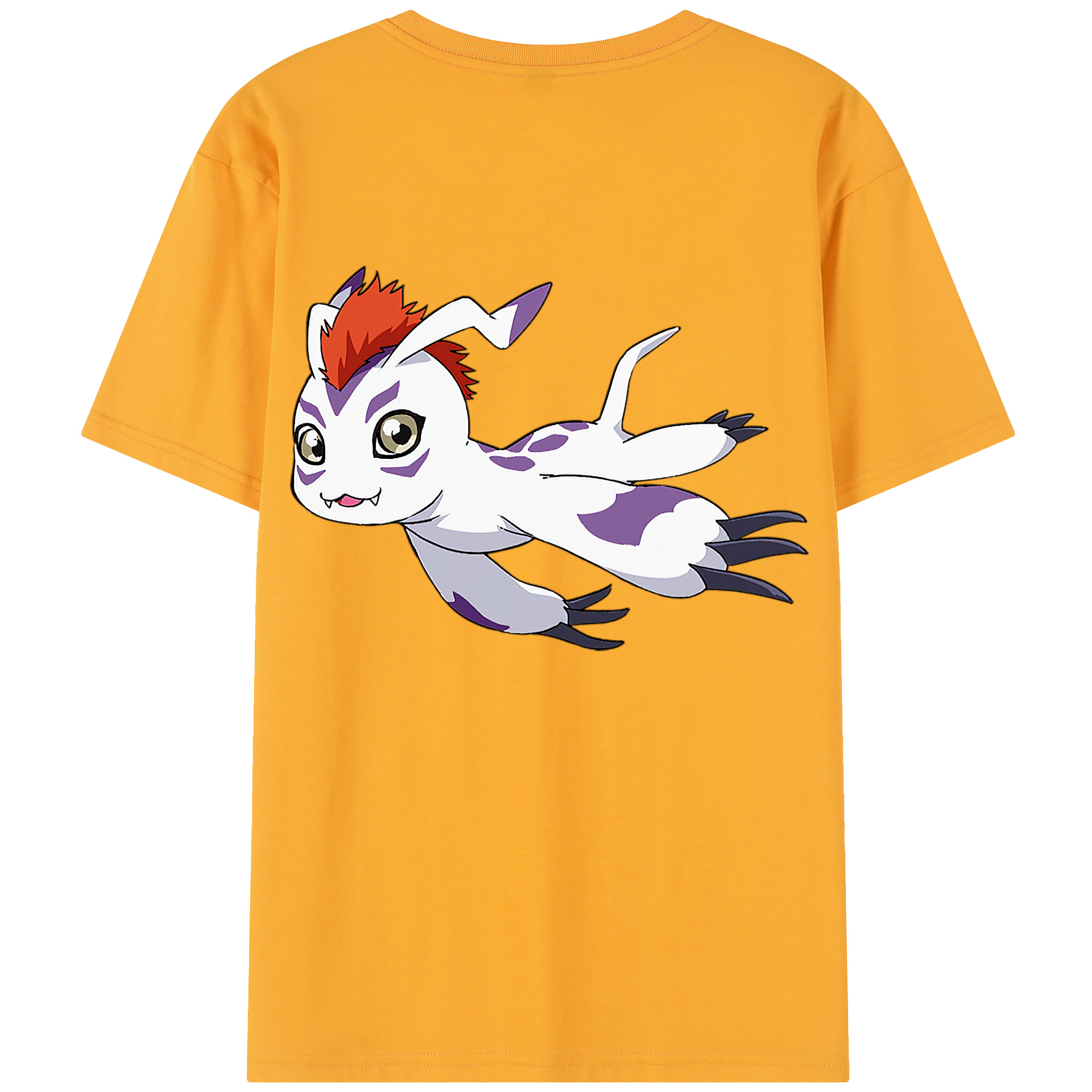 （画像用） Digimon デジタルモンスター/デジモン レディース半袖Tシャツ(バックプリント)