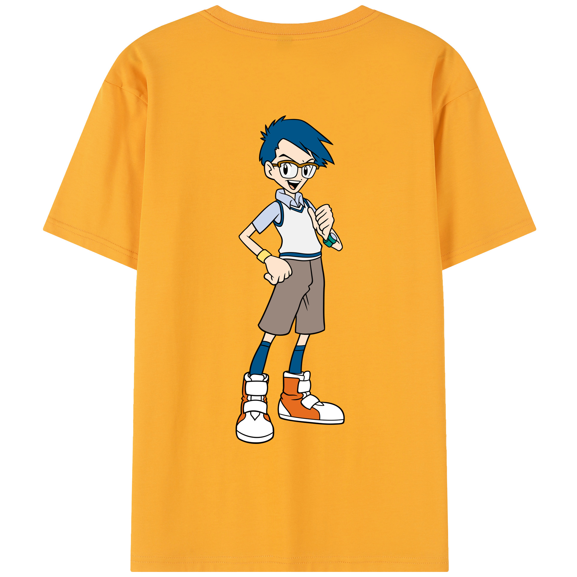 （画像用） Digimon デジタルモンスター/デジモン レディース半袖Tシャツ(バックプリント)
