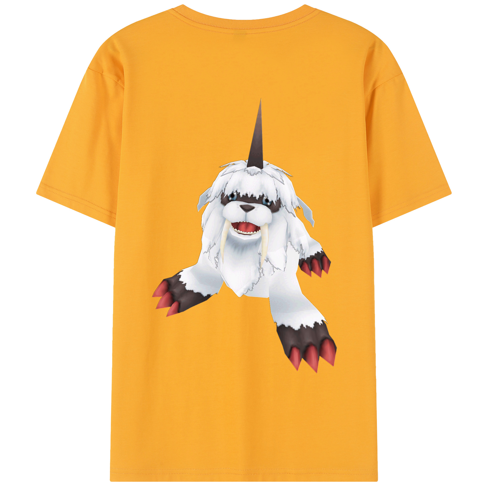 （画像用） Digimon デジタルモンスター/デジモン レディース半袖Tシャツ(バックプリント)