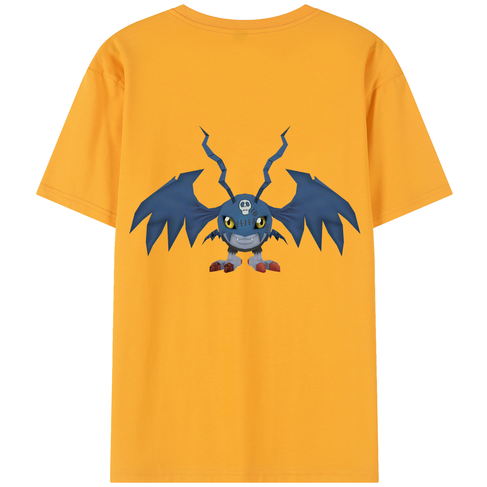 （画像用） Digimon デジタルモンスター/デジモン レディース半袖Tシャツ(バックプリント)