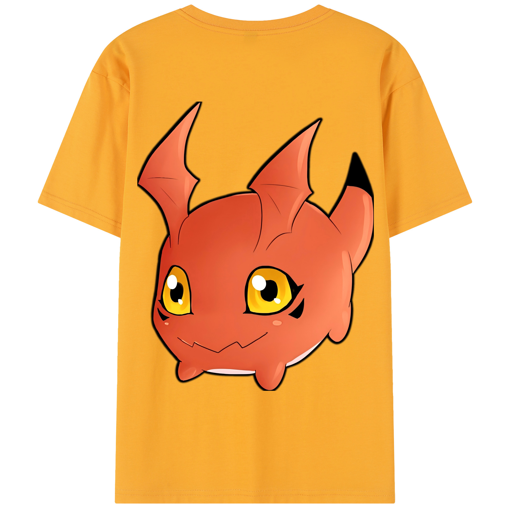 （画像用） Digimon デジタルモンスター/デジモン レディース半袖Tシャツ(バックプリント)