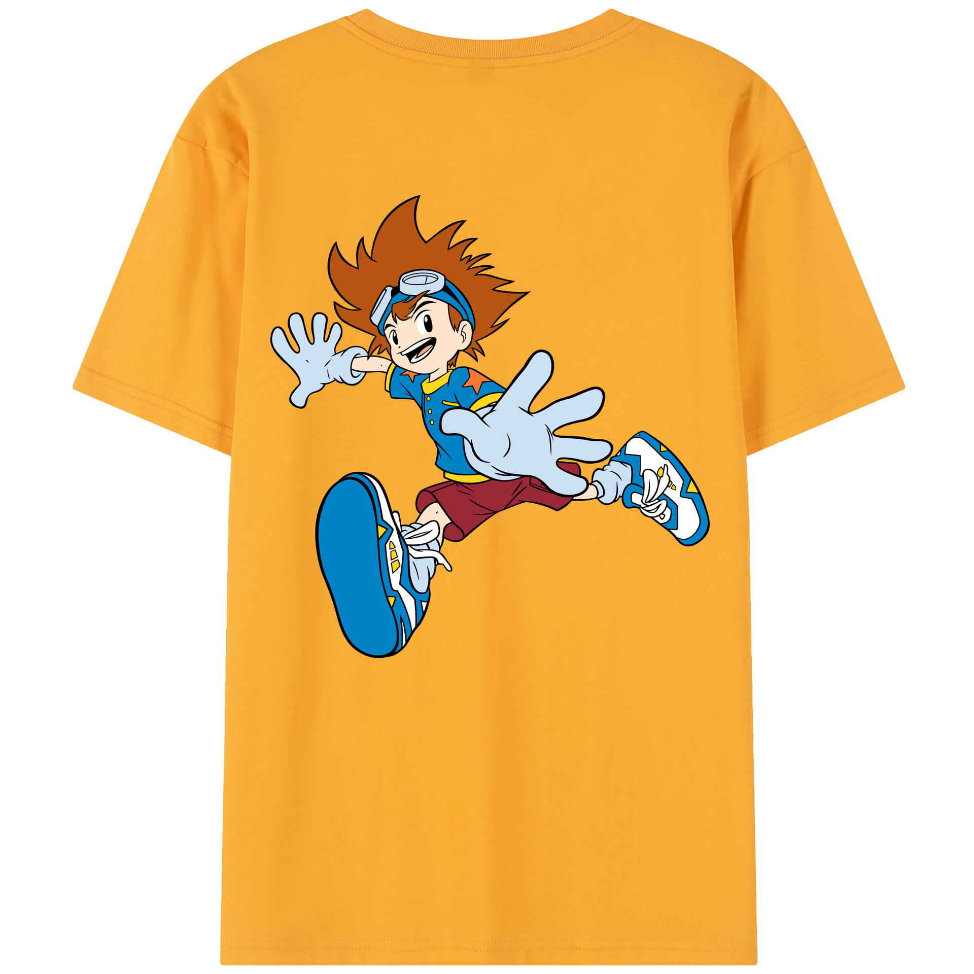 （画像用） Digimon デジタルモンスター/デジモン レディース半袖Tシャツ(バックプリント)