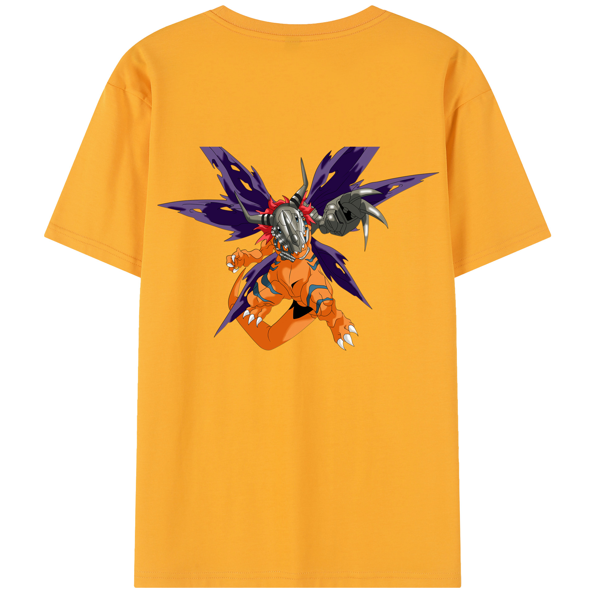 （画像用） Digimon デジタルモンスター/デジモン レディース半袖Tシャツ(バックプリント)