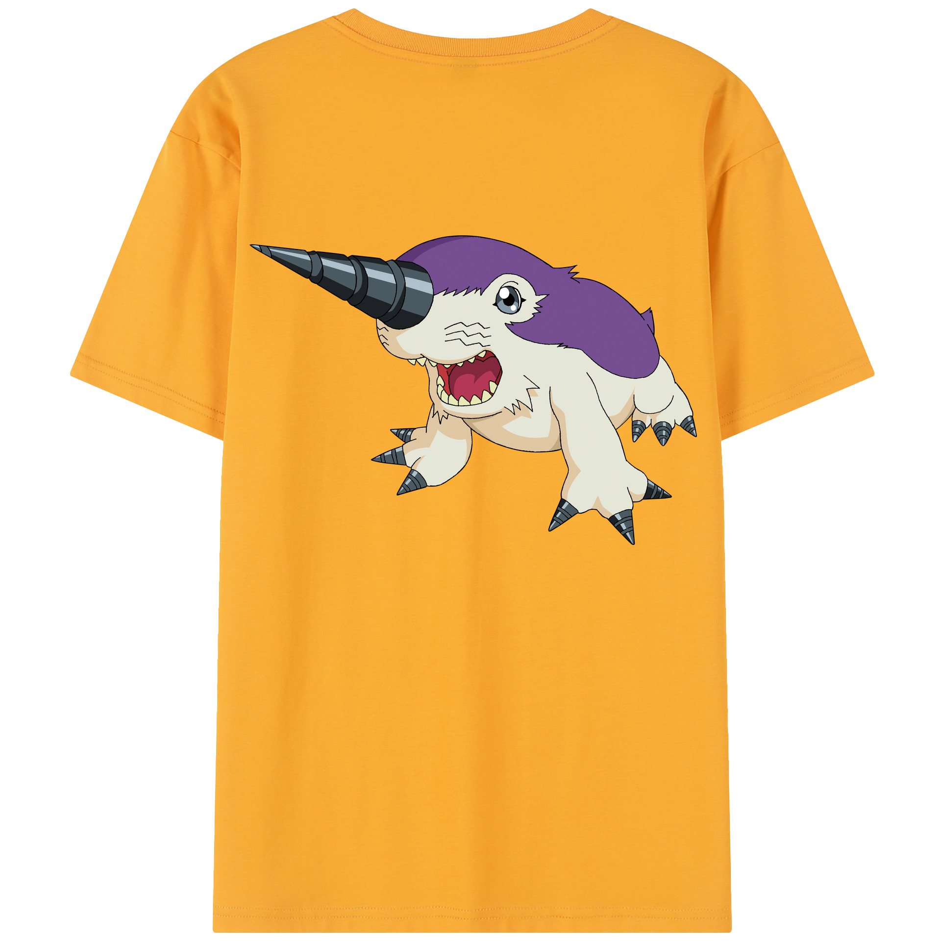 （画像用） Digimon デジタルモンスター/デジモン レディース半袖Tシャツ(バックプリント)