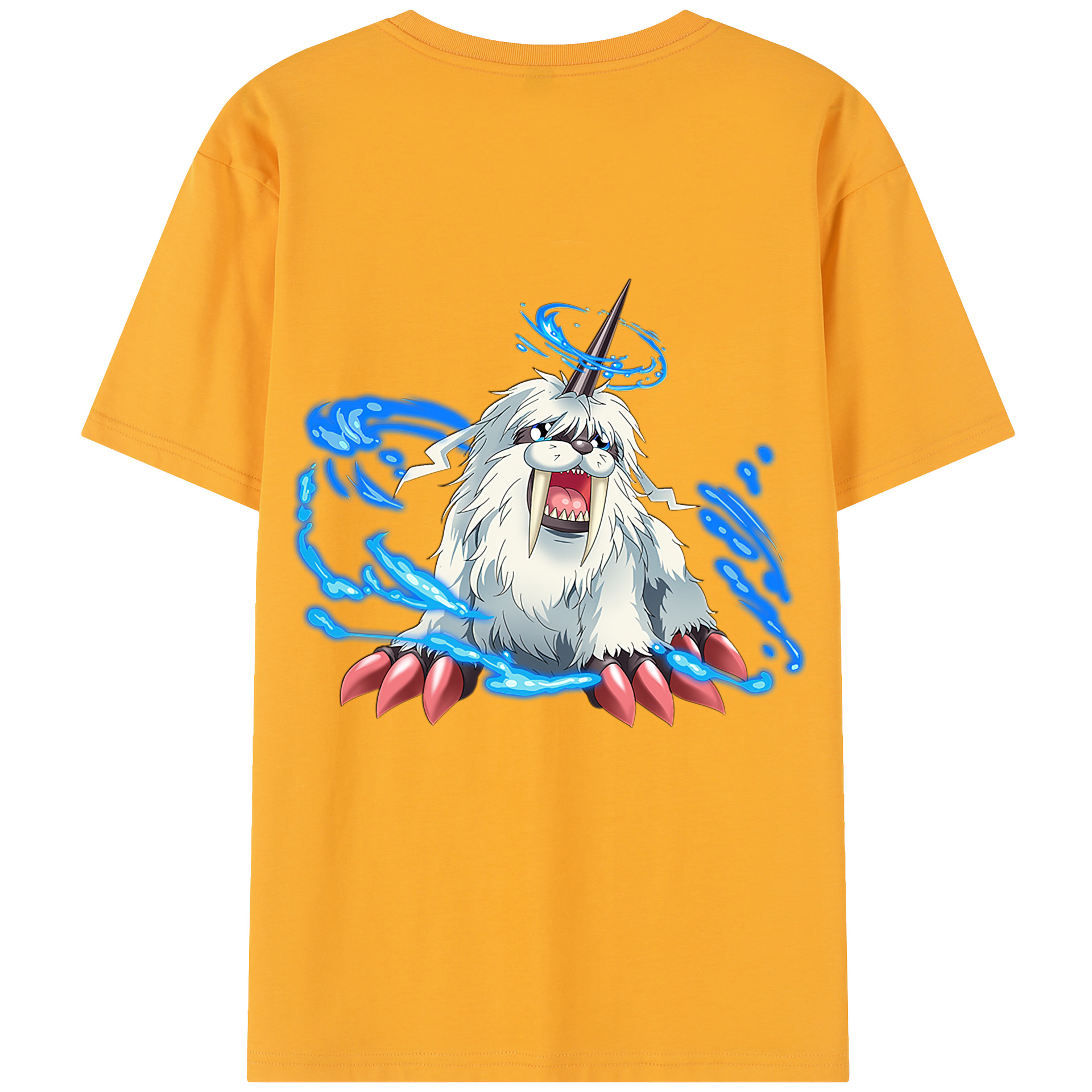 （画像用） Digimon デジタルモンスター/デジモン レディース半袖Tシャツ(バックプリント)