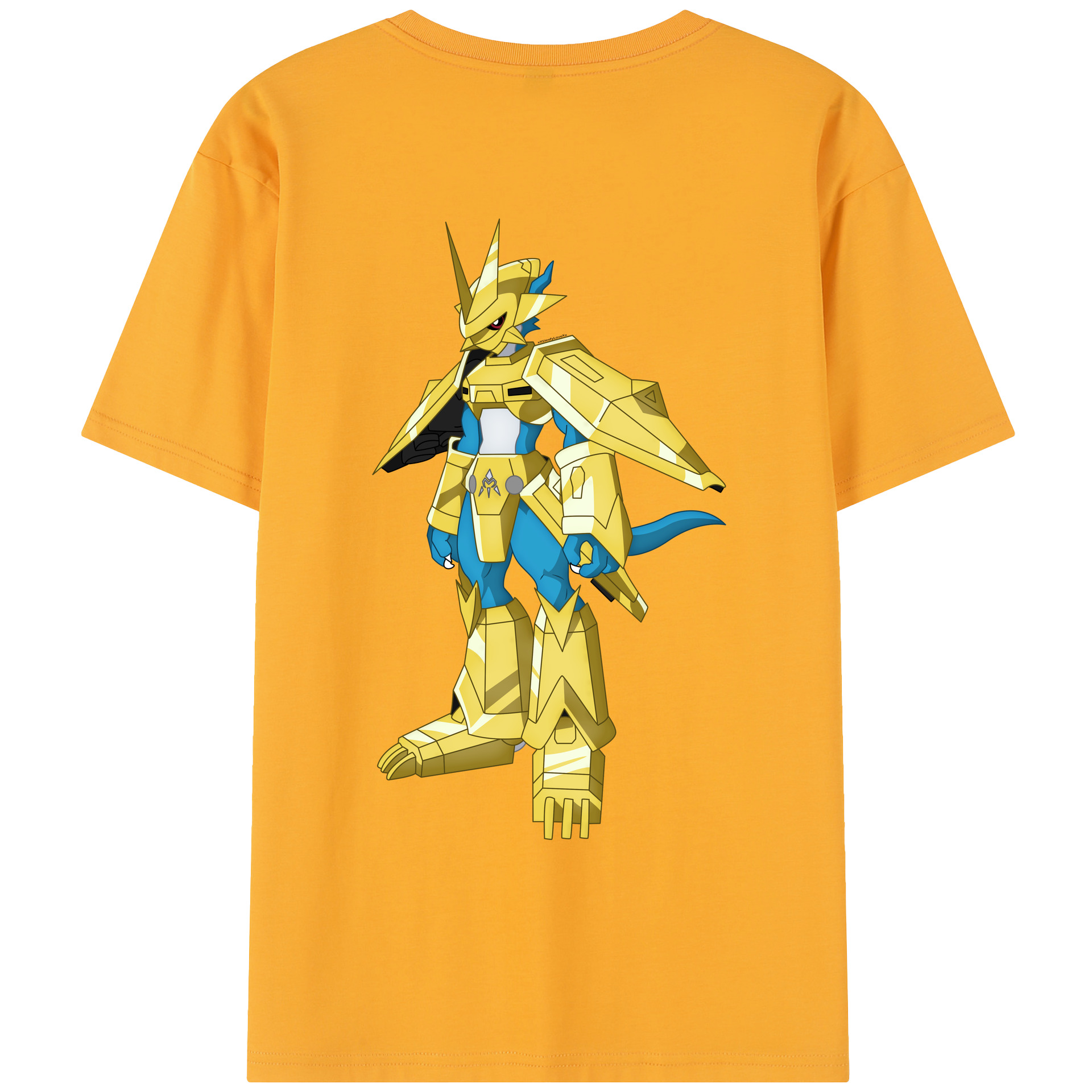 （画像用） Digimon デジタルモンスター/デジモン レディース半袖Tシャツ(バックプリント)