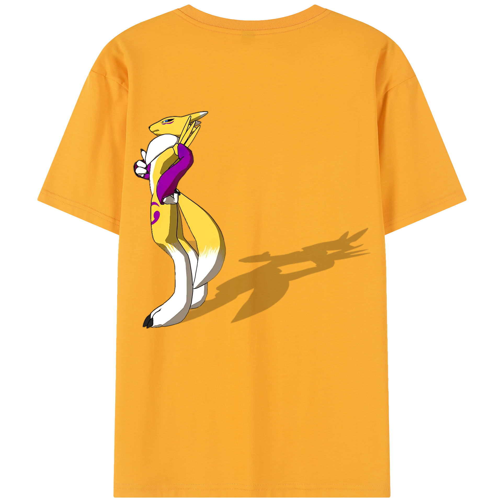 （画像用） Digimon デジタルモンスター/デジモン レディース半袖Tシャツ(バックプリント)