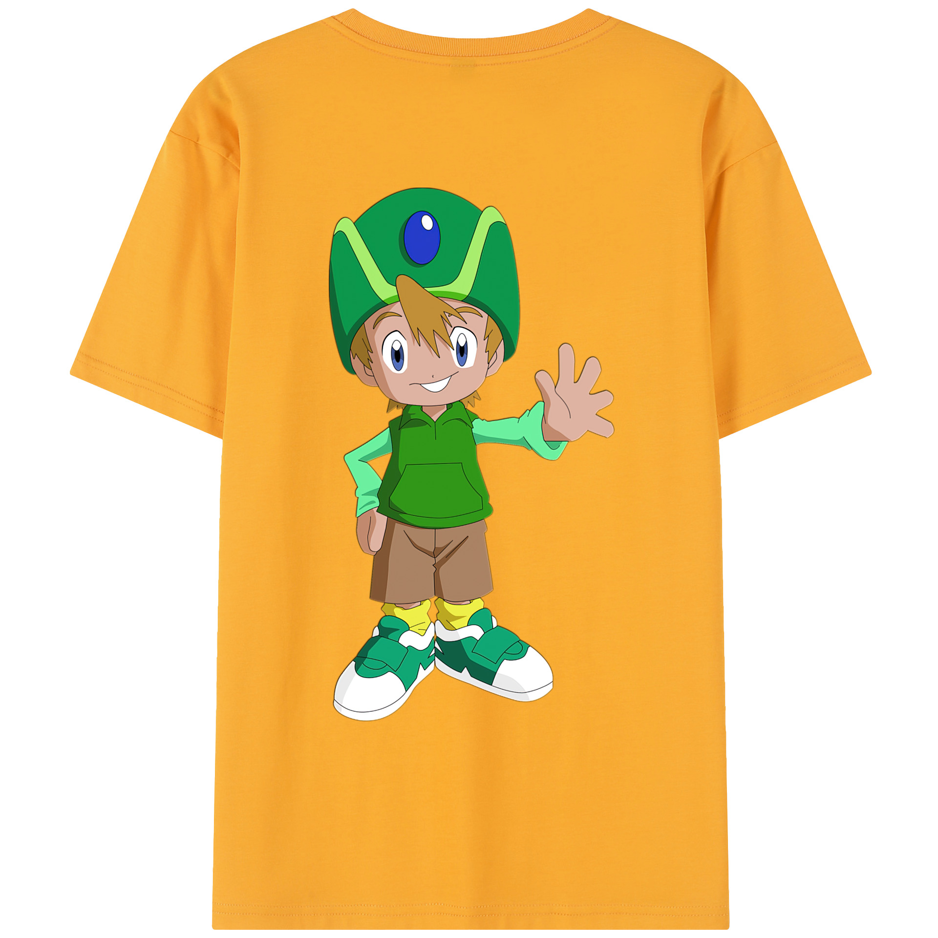 （画像用） Digimon デジタルモンスター/デジモン レディース半袖Tシャツ(バックプリント)