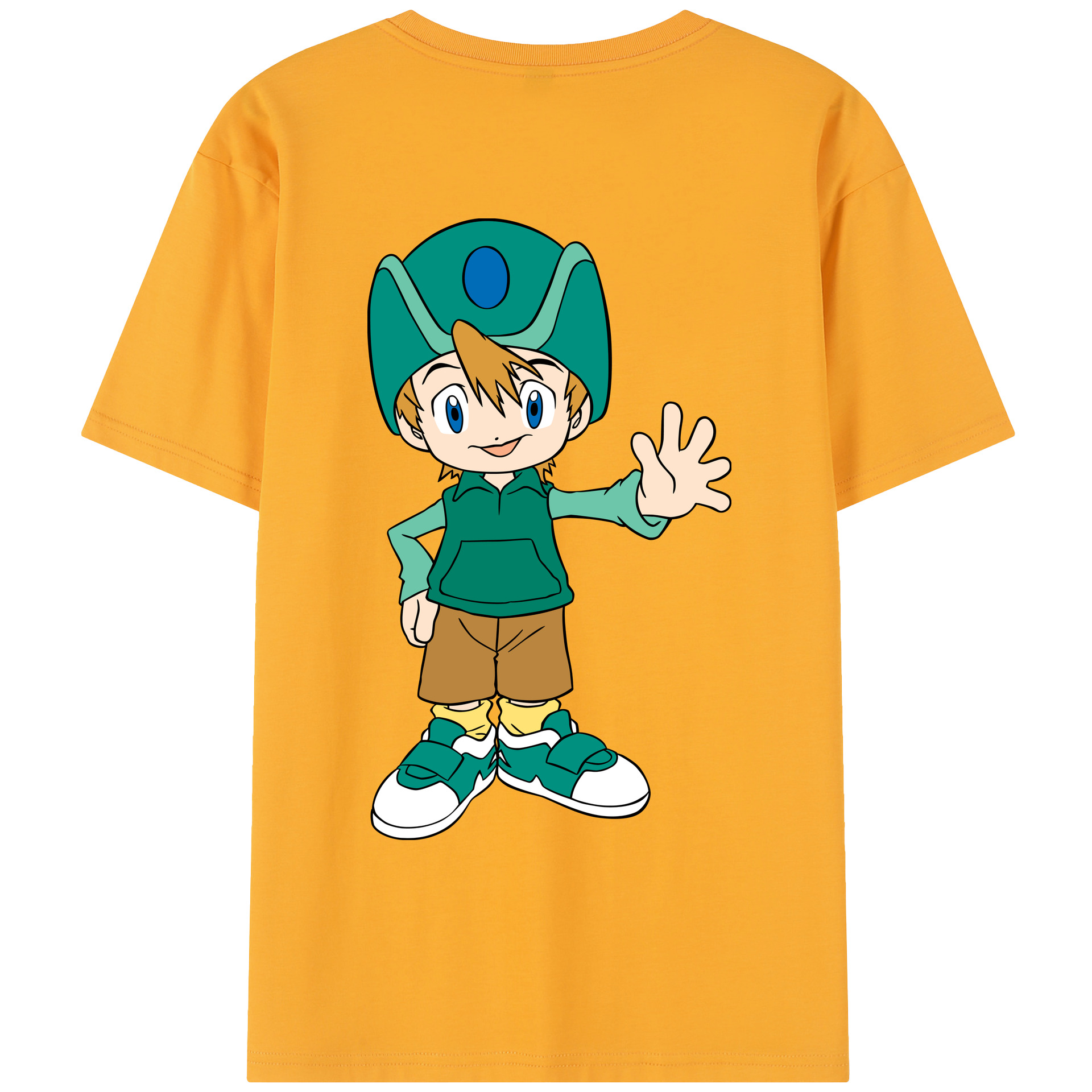 （画像用） Digimon デジタルモンスター/デジモン レディース半袖Tシャツ(バックプリント)