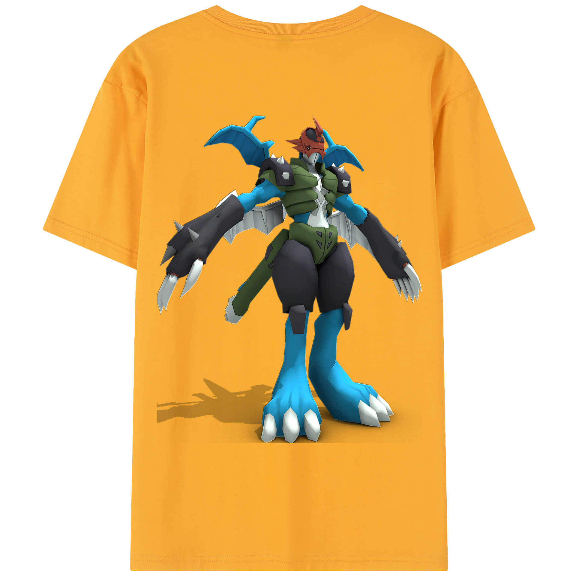 （画像用） Digimon デジタルモンスター/デジモン レディース半袖Tシャツ(バックプリント)