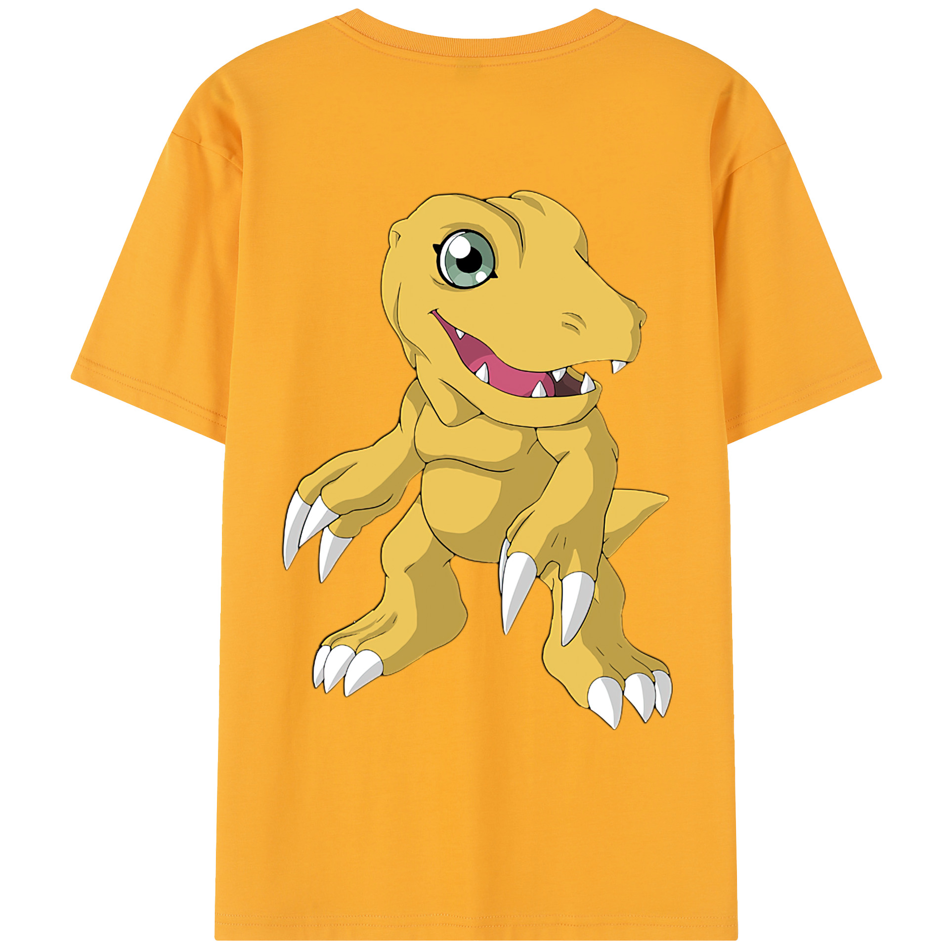 （画像用） Digimon デジタルモンスター/デジモン レディース半袖Tシャツ(バックプリント)