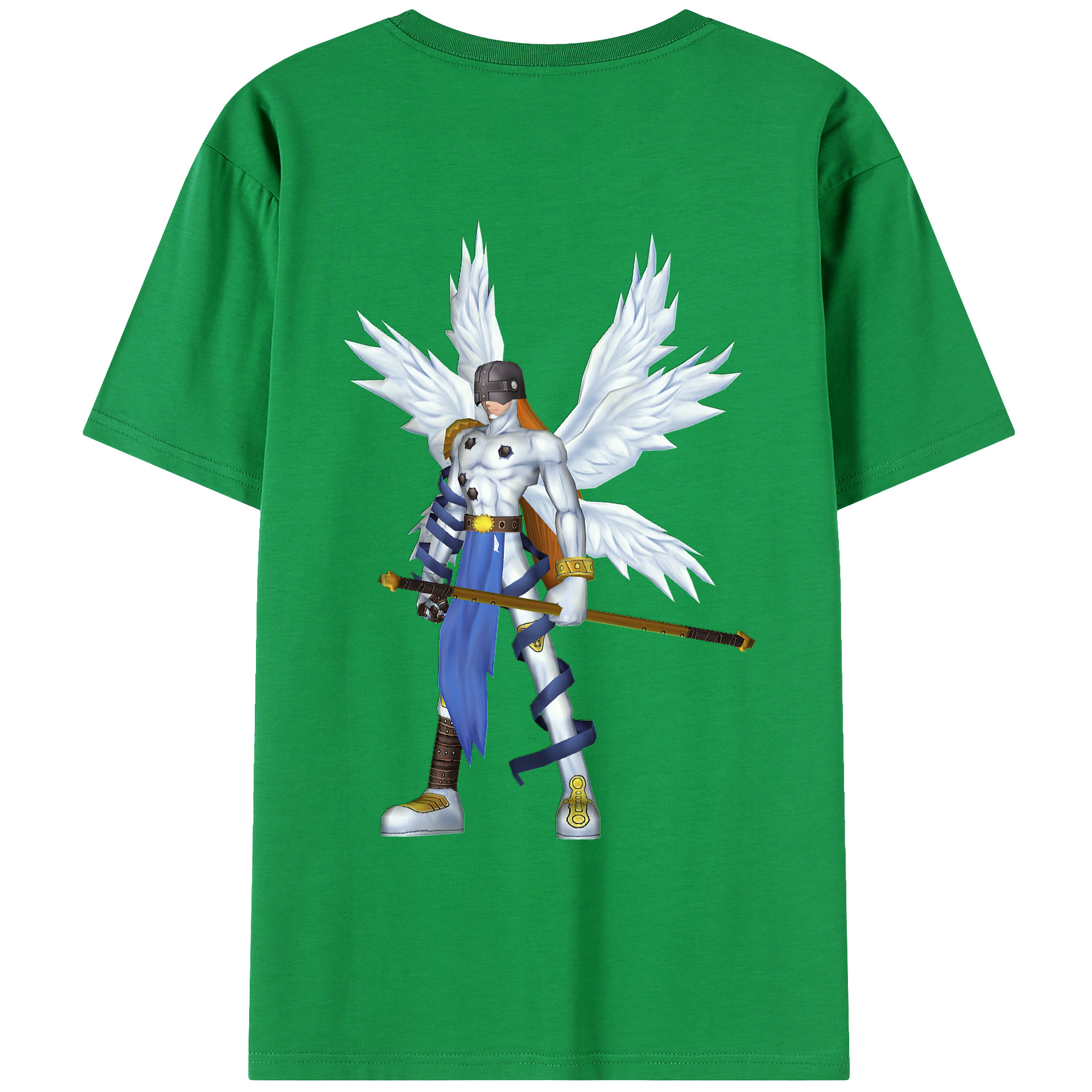 （画像用） Digimon デジタルモンスター/デジモン レディース半袖Tシャツ(バックプリント)