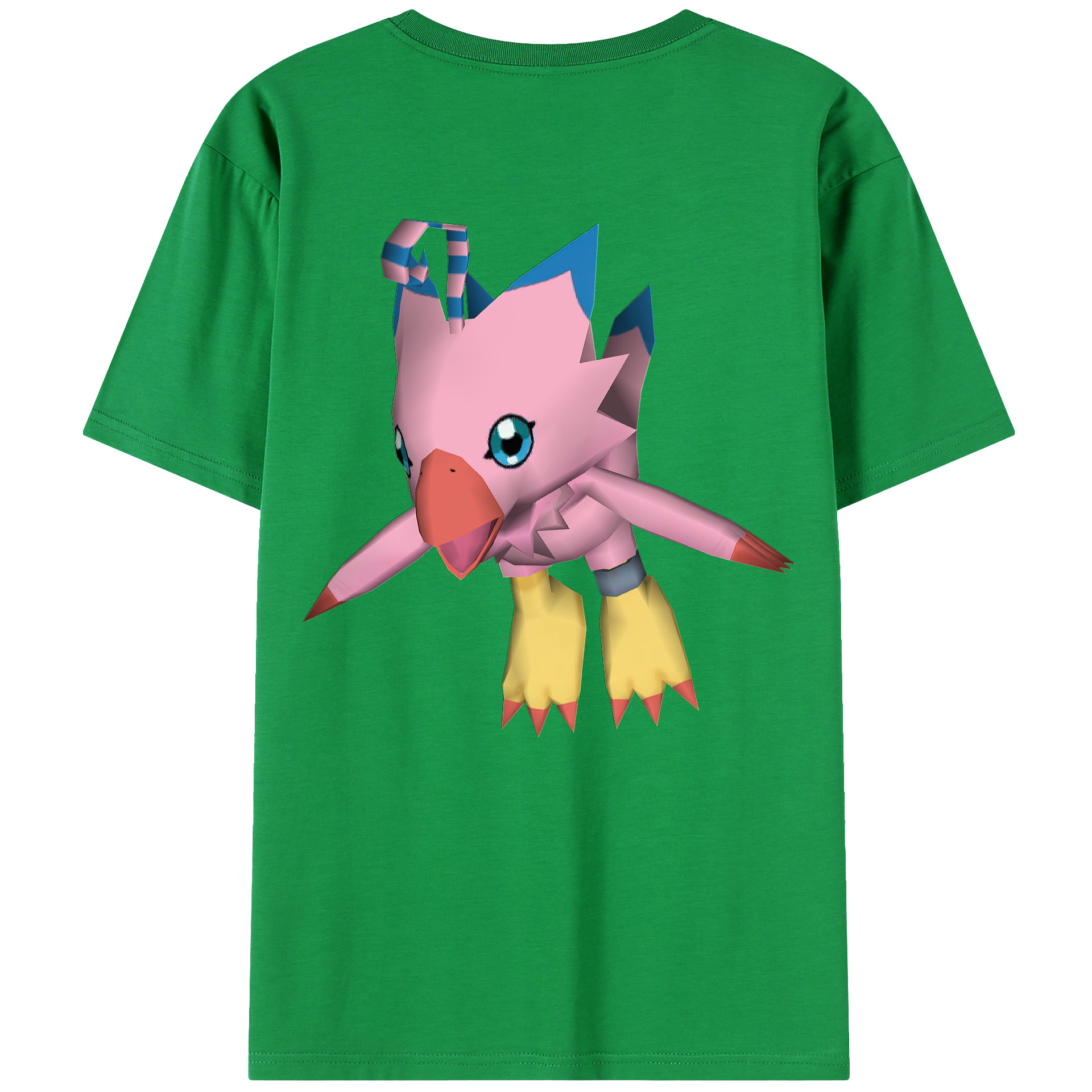（画像用） Digimon デジタルモンスター/デジモン レディース半袖Tシャツ(バックプリント)
