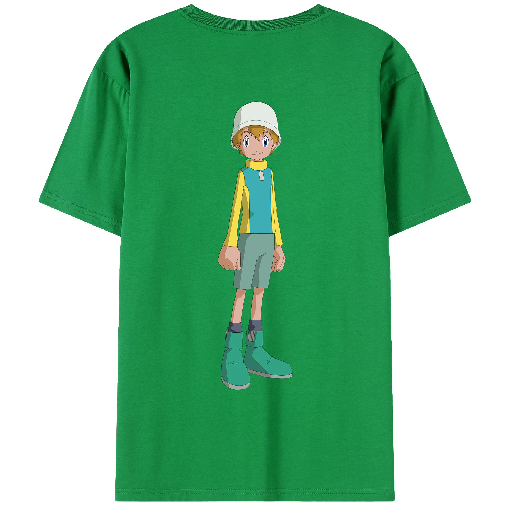 （画像用） Digimon デジタルモンスター/デジモン レディース半袖Tシャツ(バックプリント)