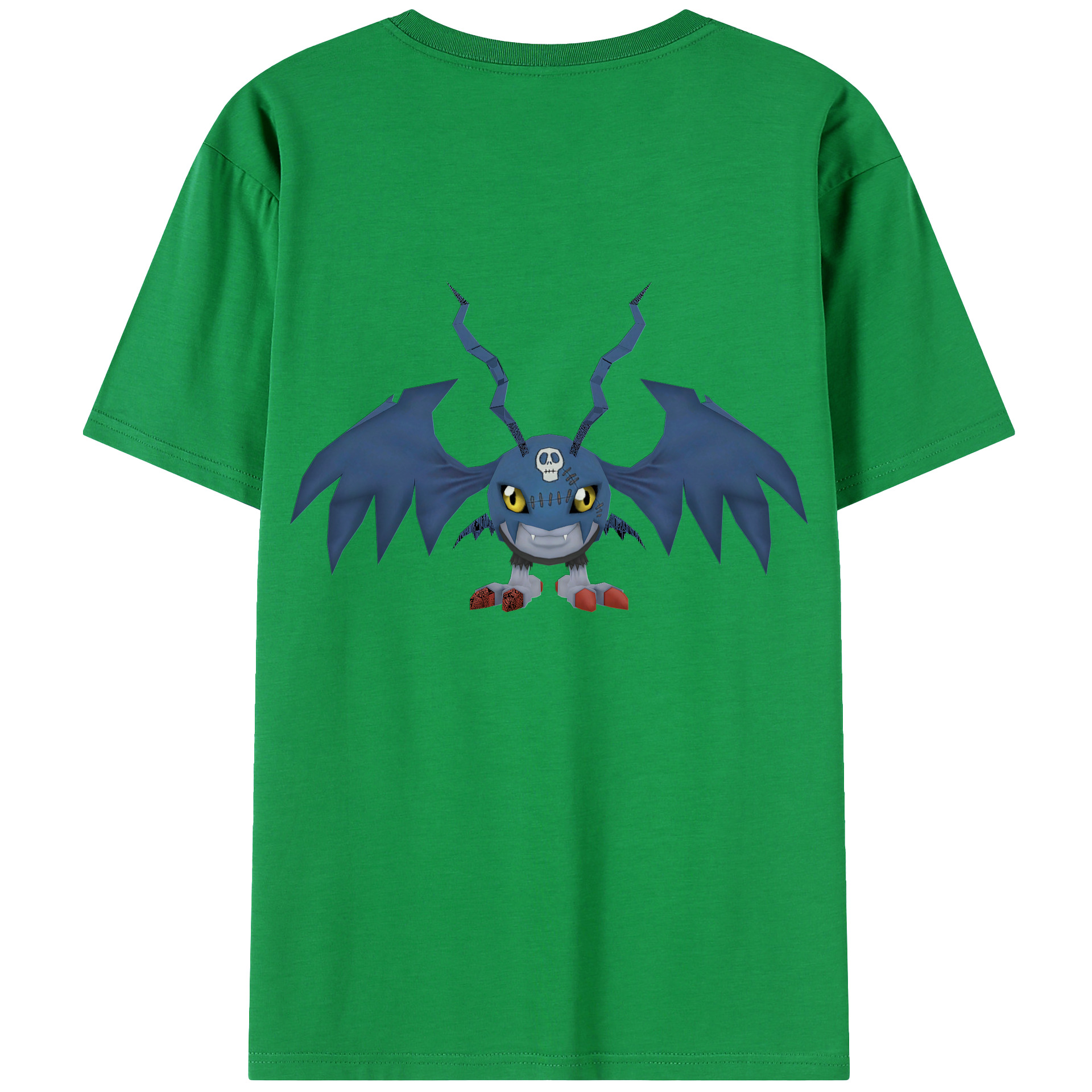 （画像用） Digimon デジタルモンスター/デジモン レディース半袖Tシャツ(バックプリント)