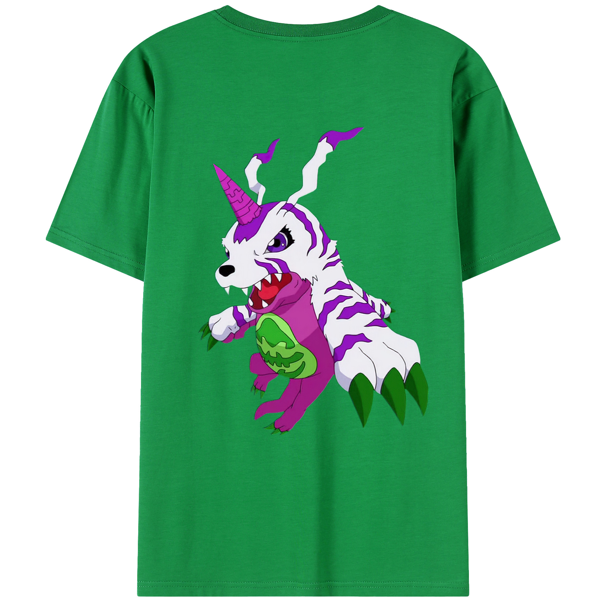 （画像用） Digimon デジタルモンスター/デジモン レディース半袖Tシャツ(バックプリント)
