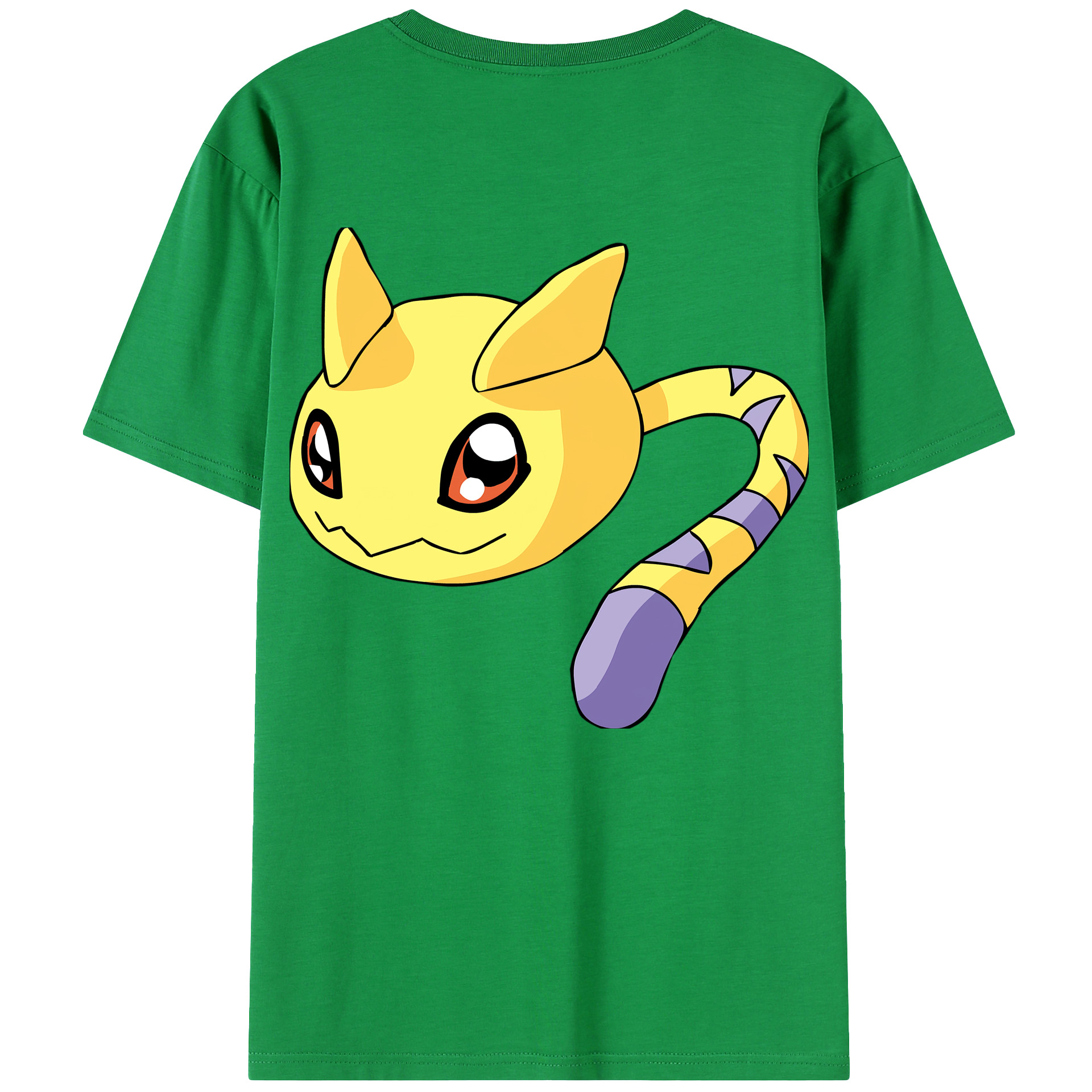 （画像用） Digimon デジタルモンスター/デジモン レディース半袖Tシャツ(バックプリント)