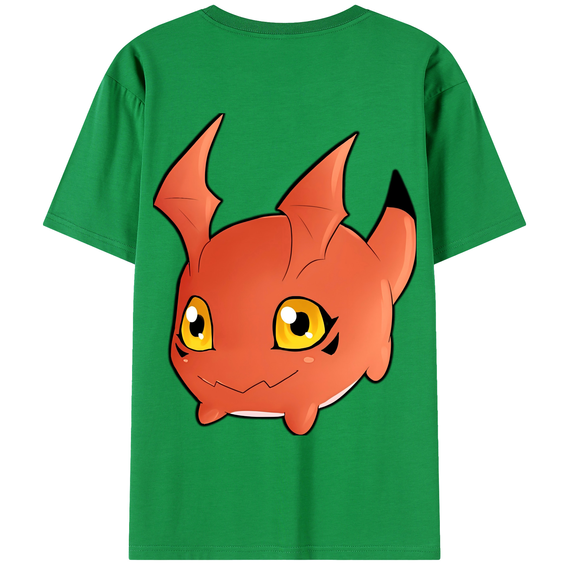 （画像用） Digimon デジタルモンスター/デジモン レディース半袖Tシャツ(バックプリント)
