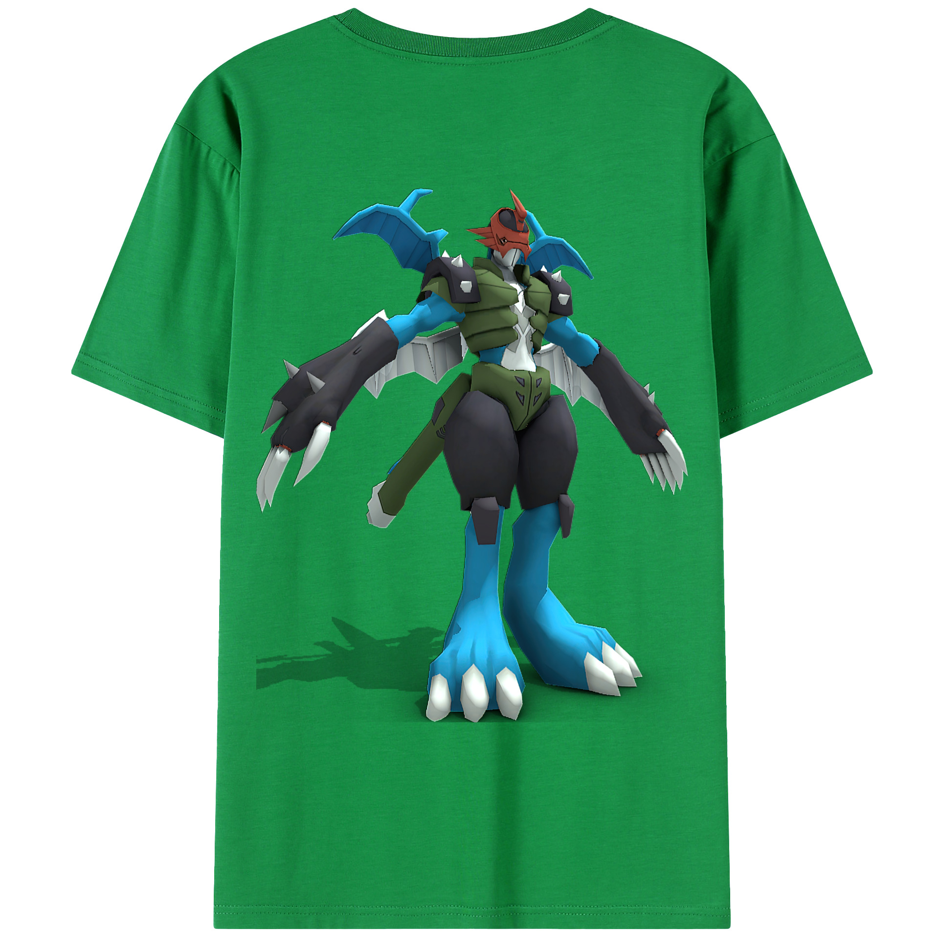 （画像用） Digimon デジタルモンスター/デジモン レディース半袖Tシャツ(バックプリント)