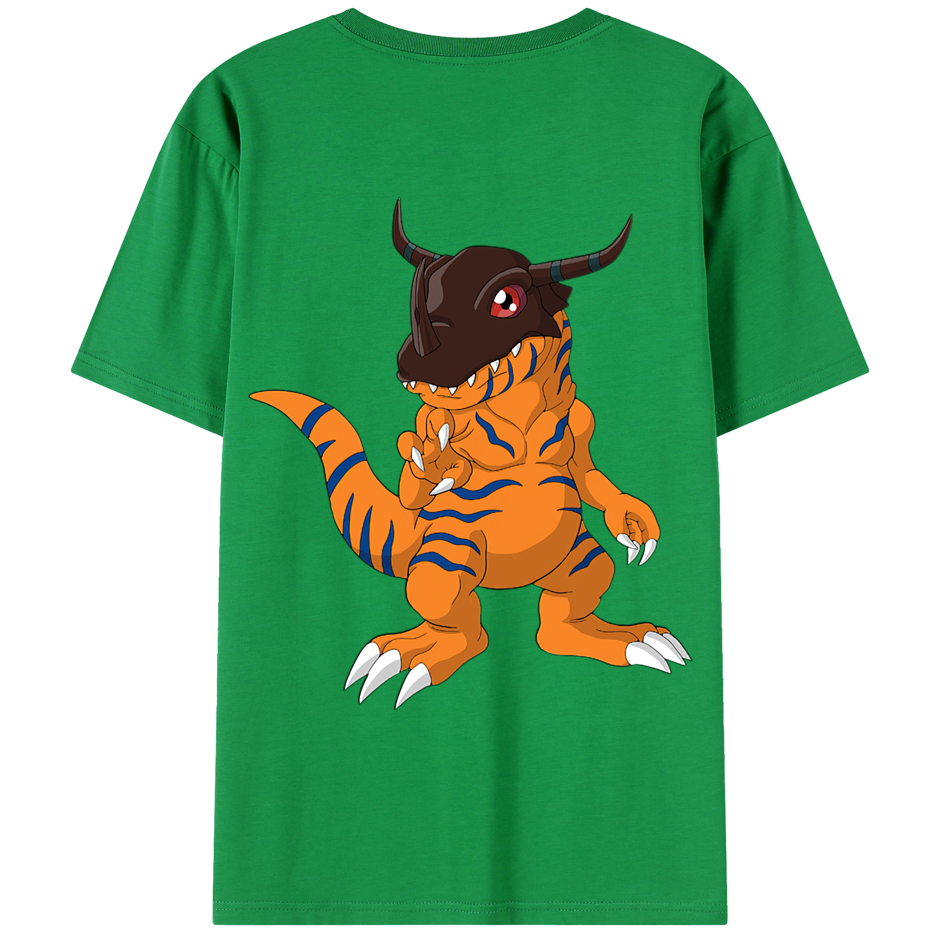 （画像用） Digimon デジタルモンスター/デジモン レディース半袖Tシャツ(バックプリント)