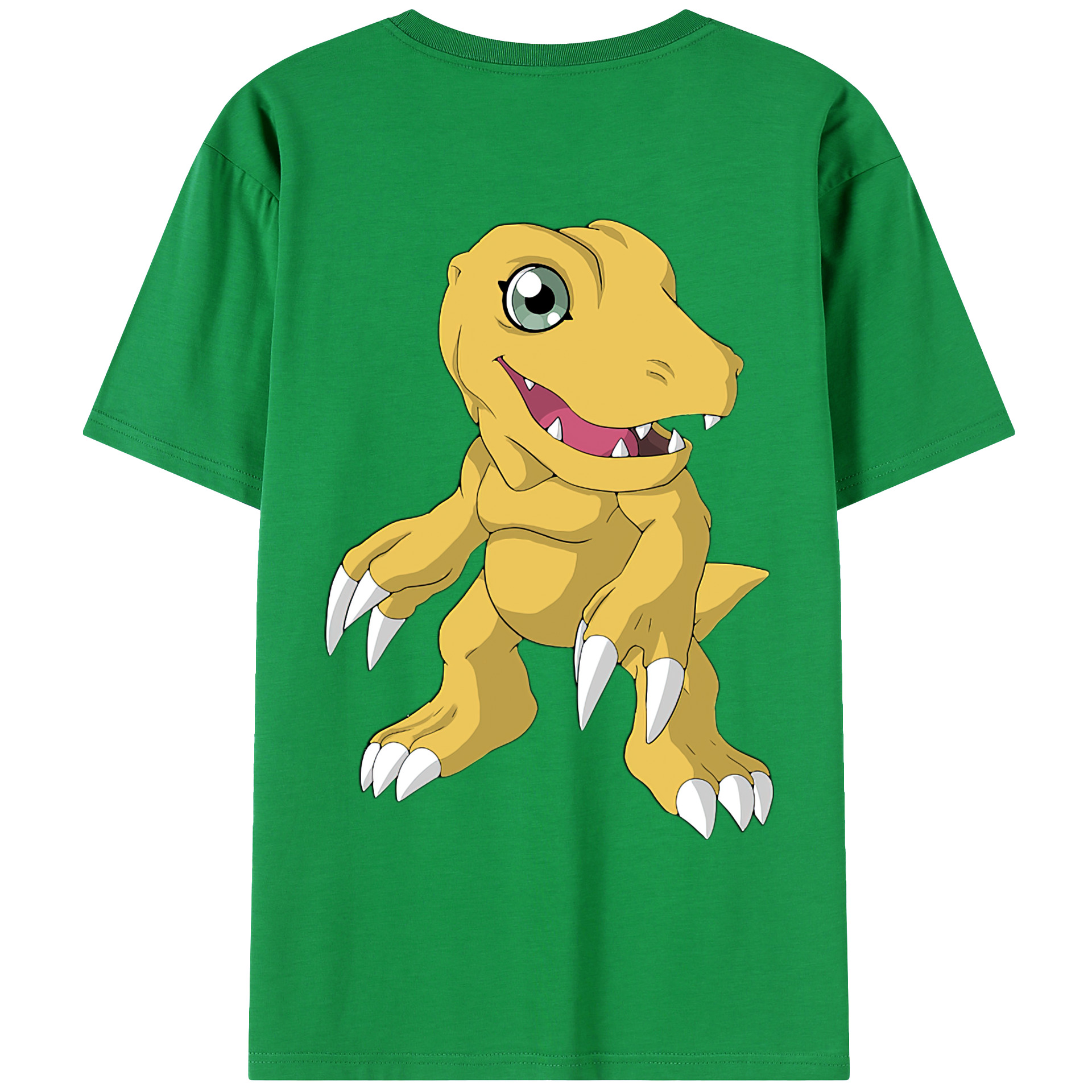 （画像用） Digimon デジタルモンスター/デジモン レディース半袖Tシャツ(バックプリント)