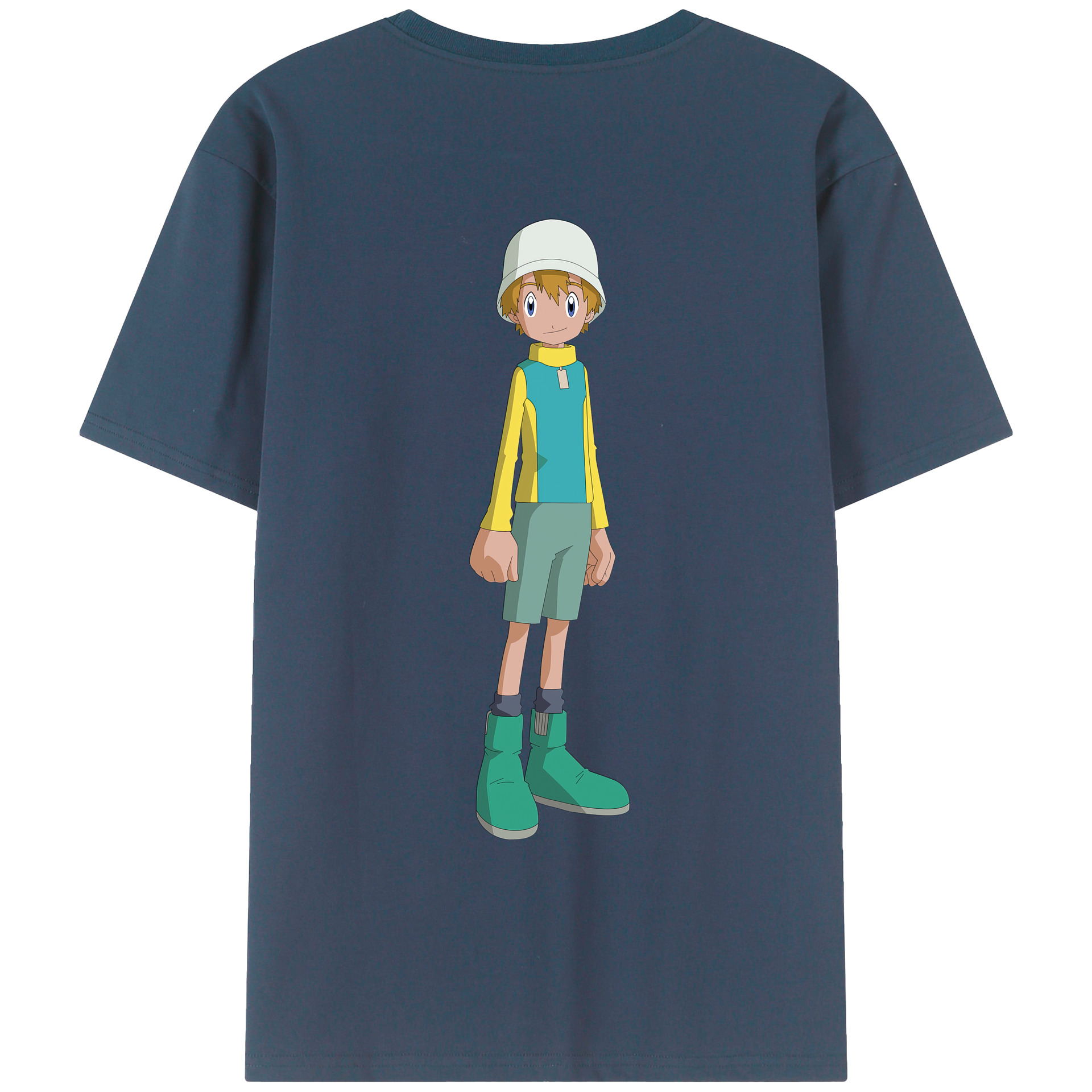（画像用） Digimon デジタルモンスター/デジモン レディース半袖Tシャツ(バックプリント)