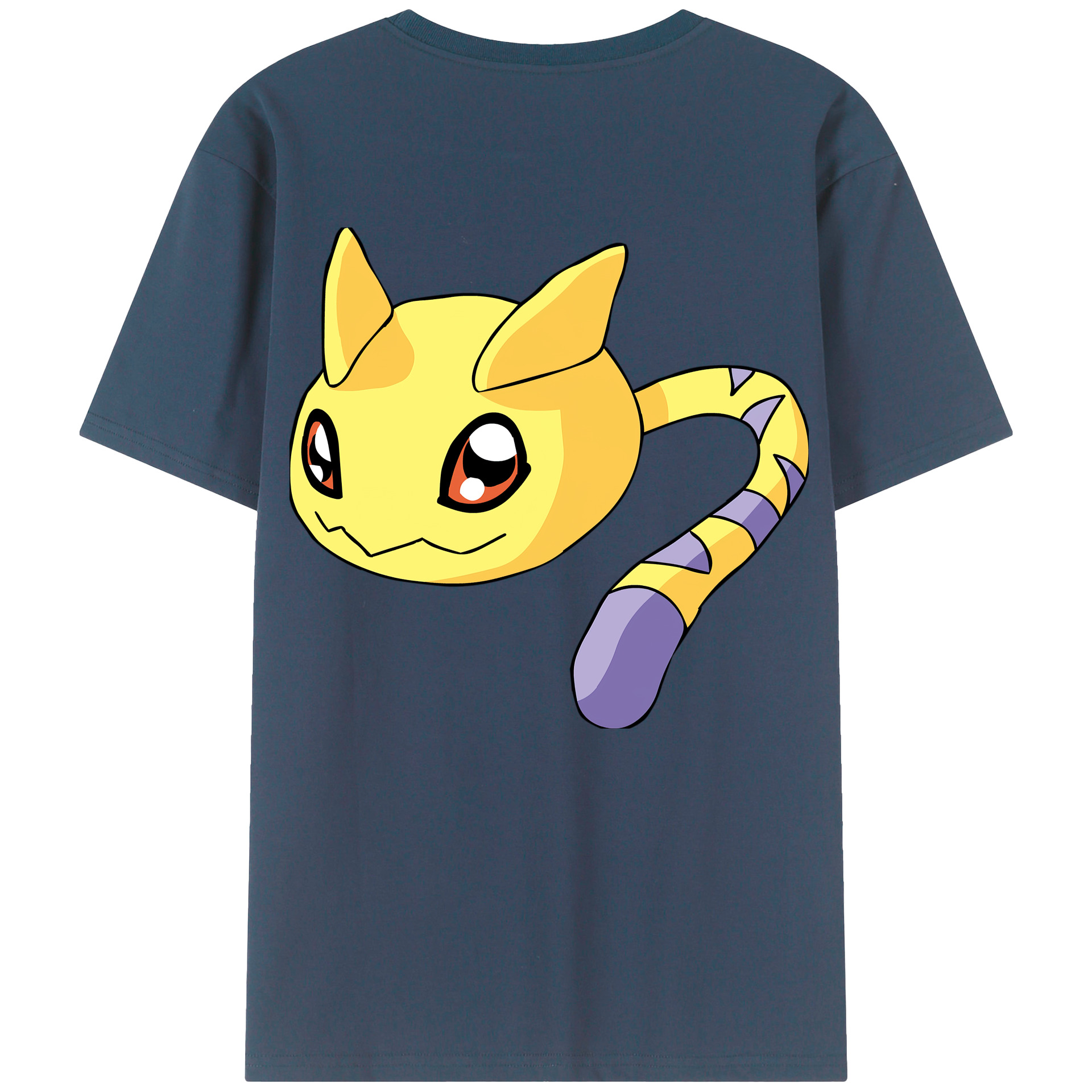 （画像用） Digimon デジタルモンスター/デジモン レディース半袖Tシャツ(バックプリント)