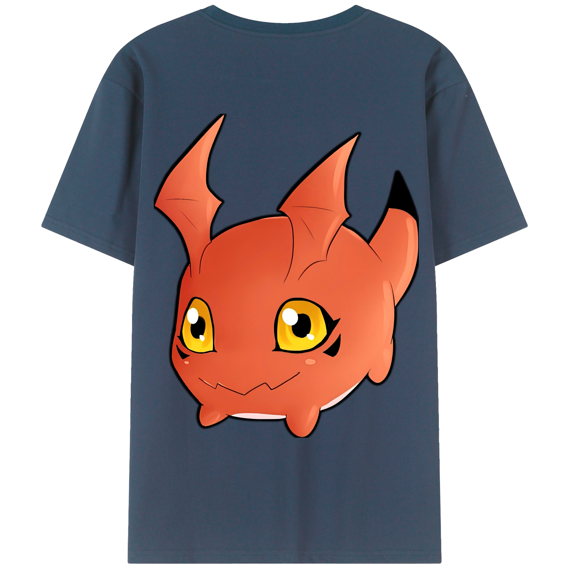 （画像用） Digimon デジタルモンスター/デジモン レディース半袖Tシャツ(バックプリント)