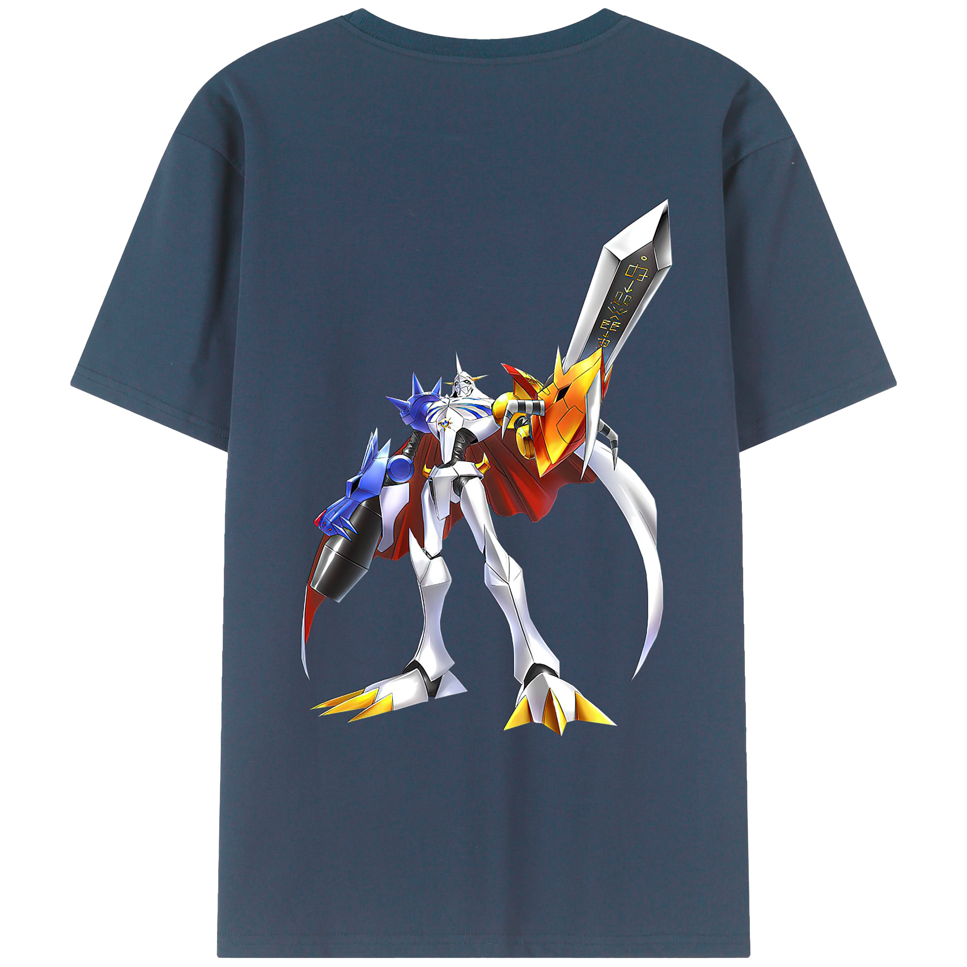 （画像用） Digimon デジタルモンスター/デジモン レディース半袖Tシャツ(バックプリント)