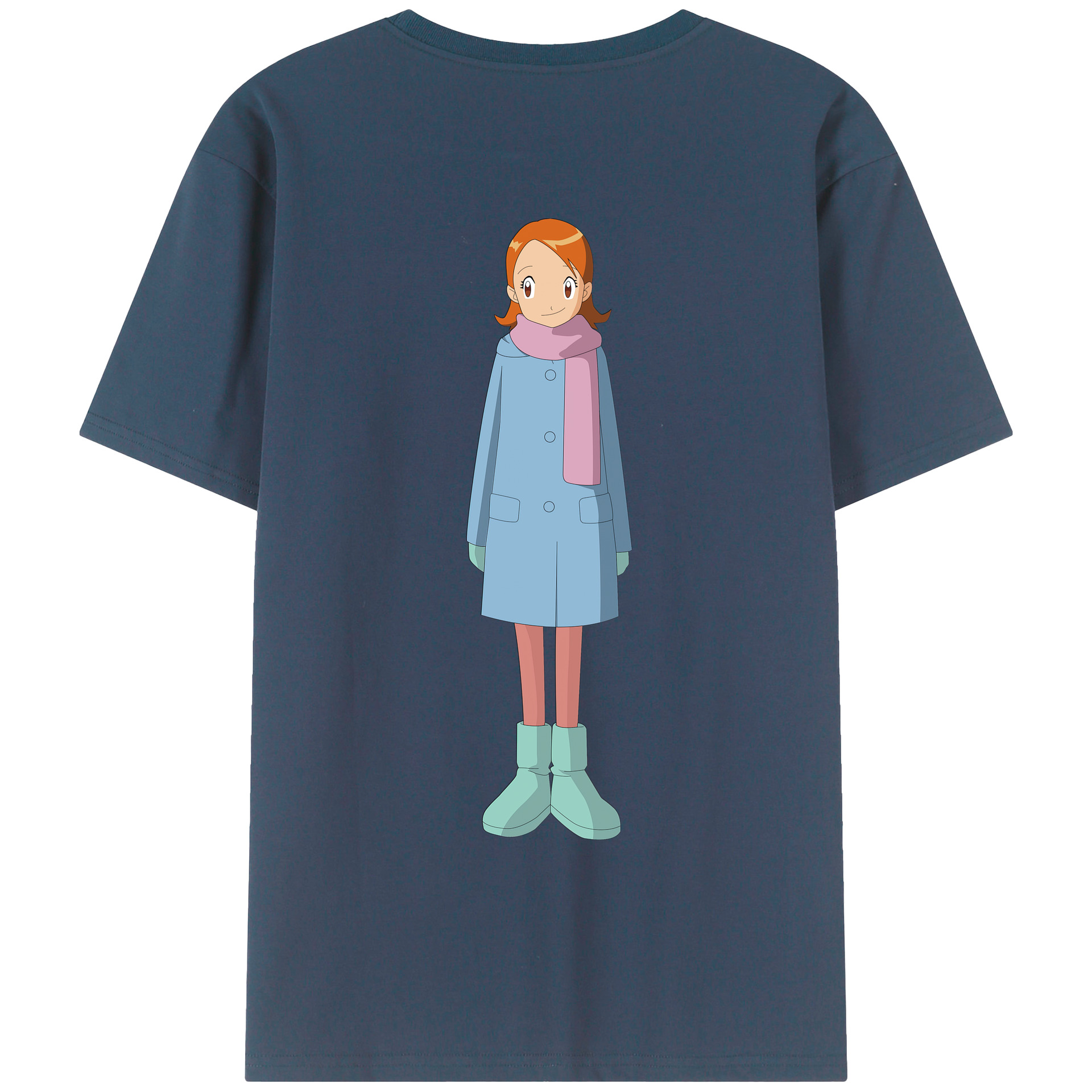 （画像用） Digimon デジタルモンスター/デジモン レディース半袖Tシャツ(バックプリント)