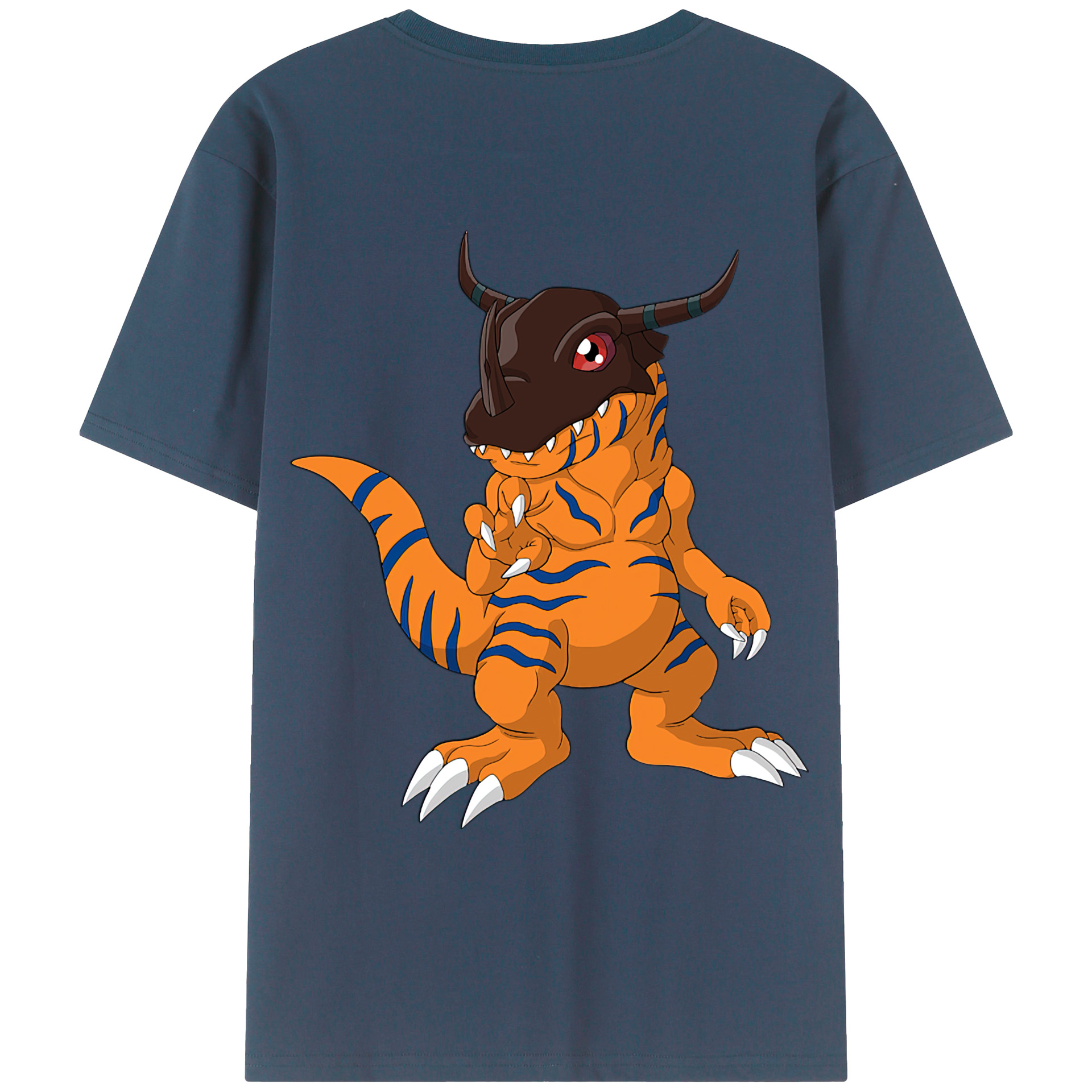 （画像用） Digimon デジタルモンスター/デジモン レディース半袖Tシャツ(バックプリント)
