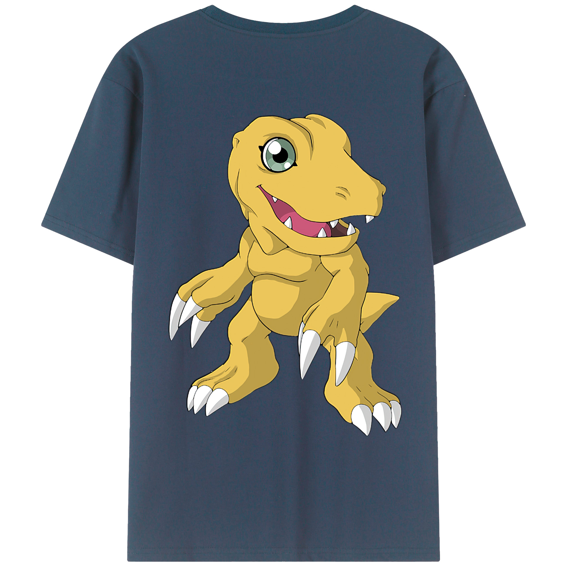 （画像用） Digimon デジタルモンスター/デジモン レディース半袖Tシャツ(バックプリント)