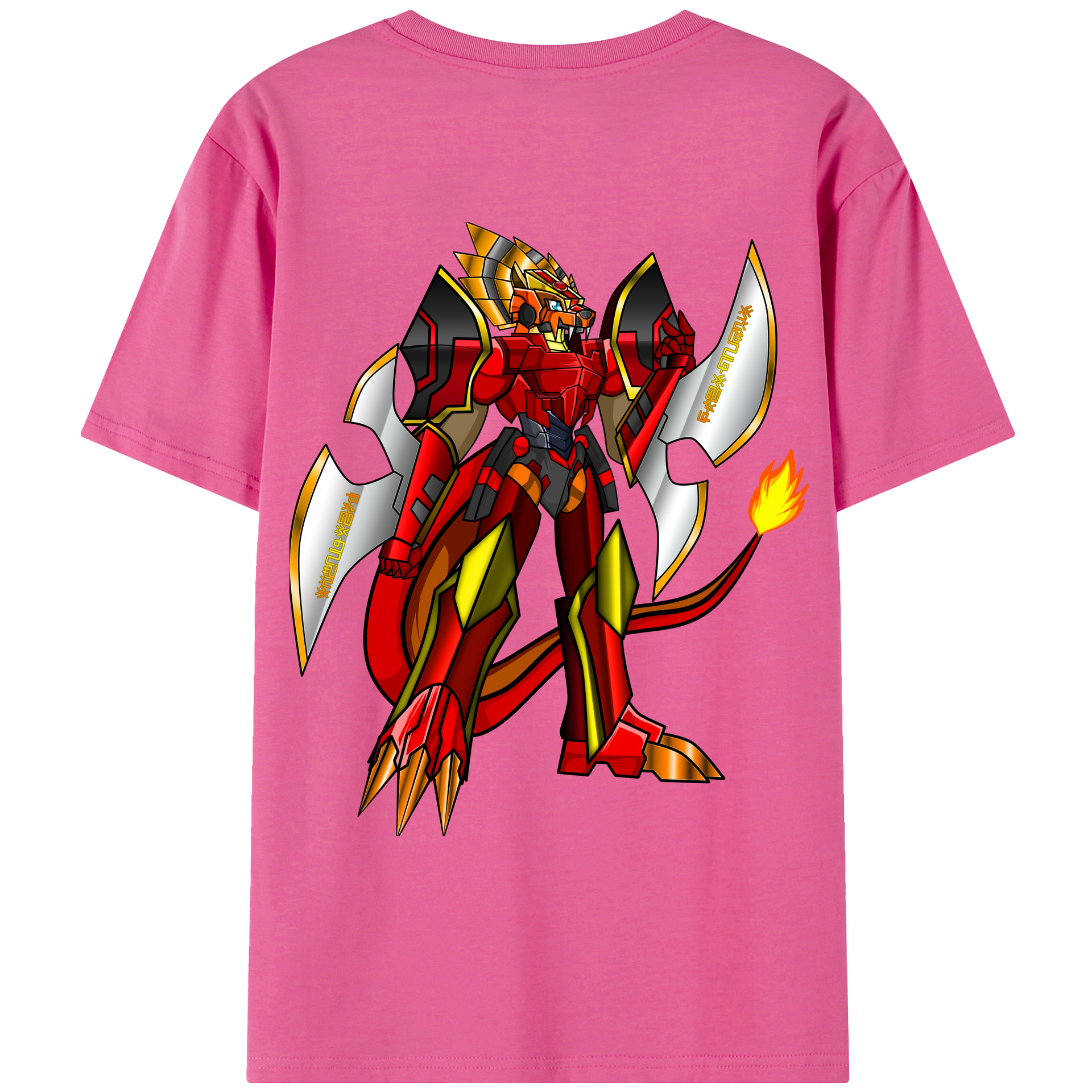 （画像用） Digimon デジタルモンスター/デジモン レディース半袖Tシャツ(バックプリント)