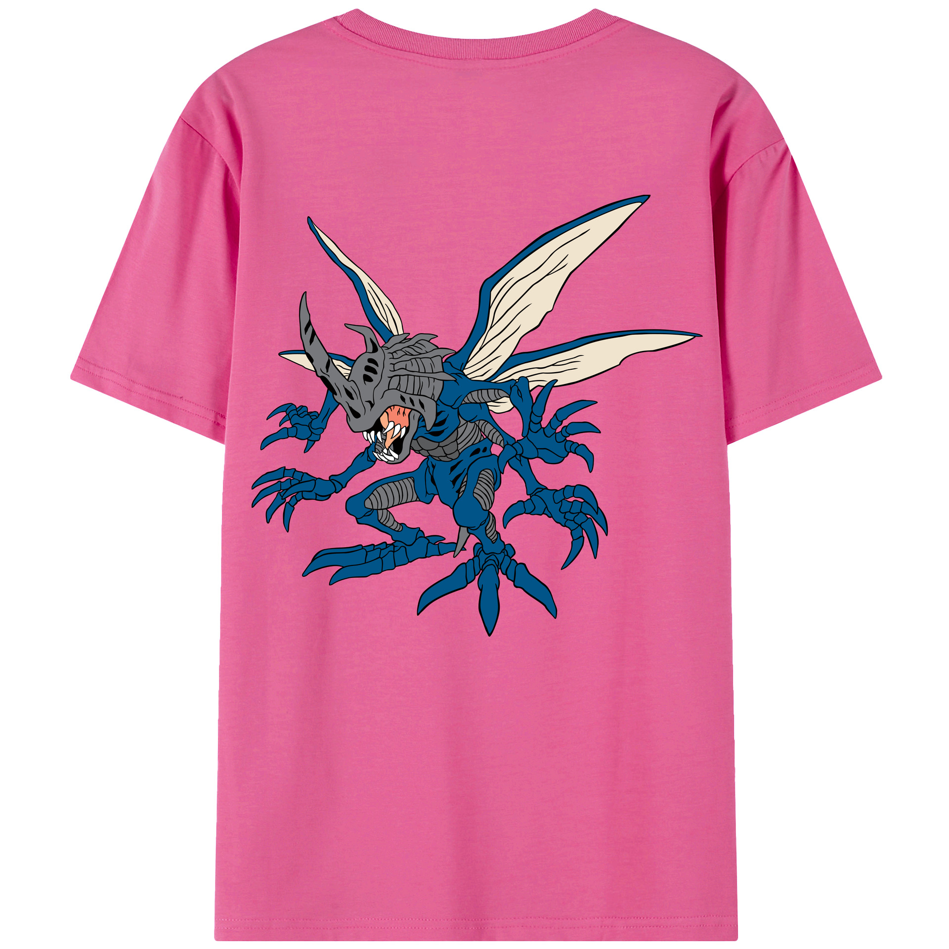 （画像用） Digimon デジタルモンスター/デジモン レディース半袖Tシャツ(バックプリント)