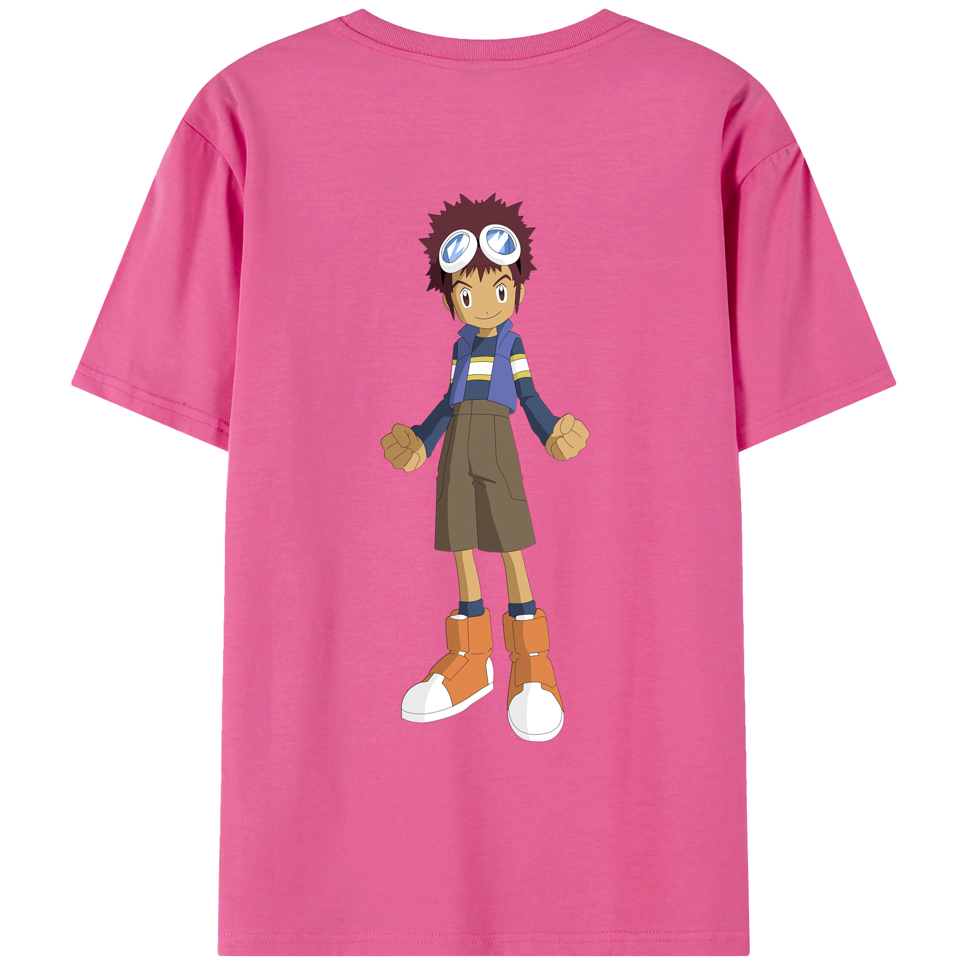 （画像用） Digimon デジタルモンスター/デジモン レディース半袖Tシャツ(バックプリント)