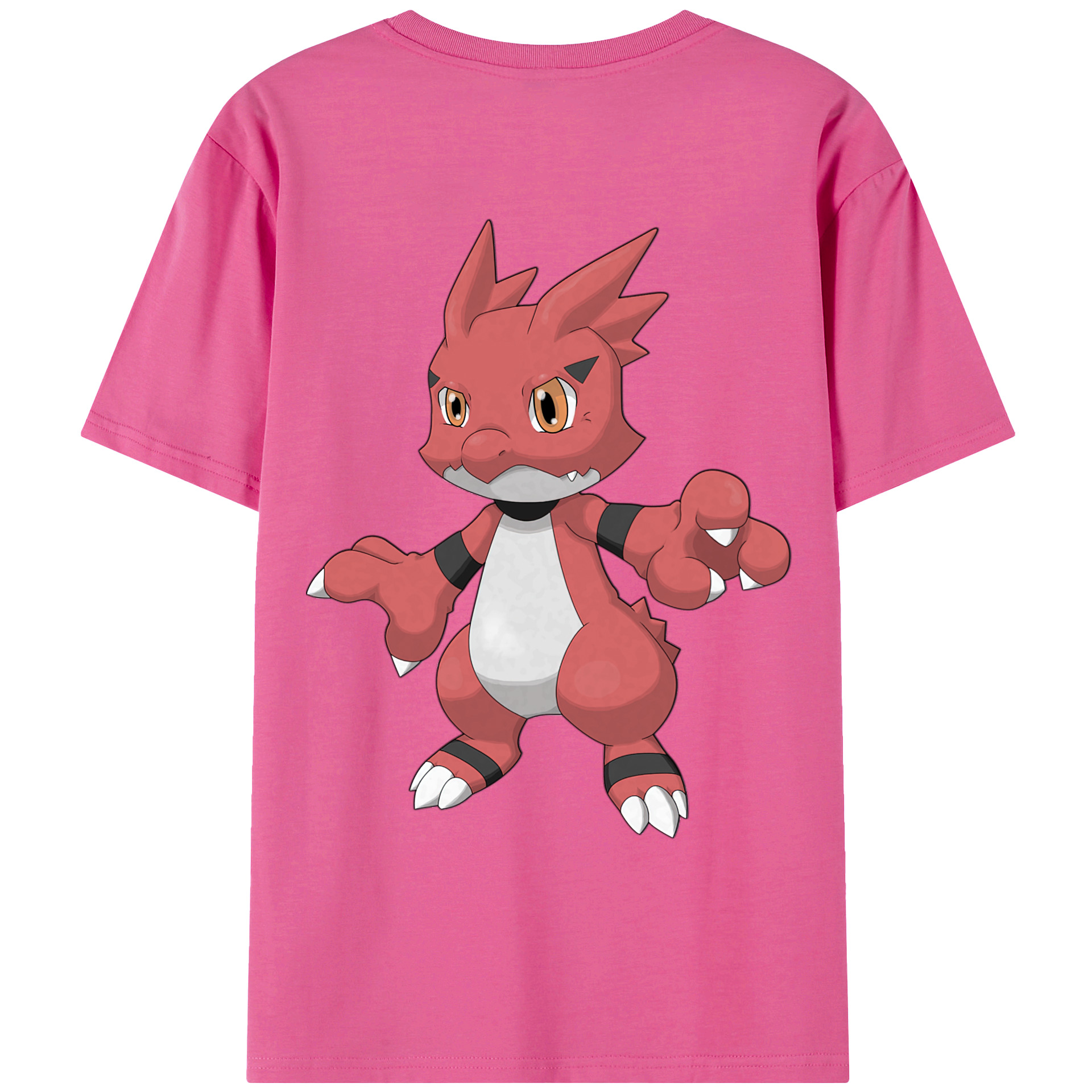 （画像用） Digimon デジタルモンスター/デジモン レディース半袖Tシャツ(バックプリント)
