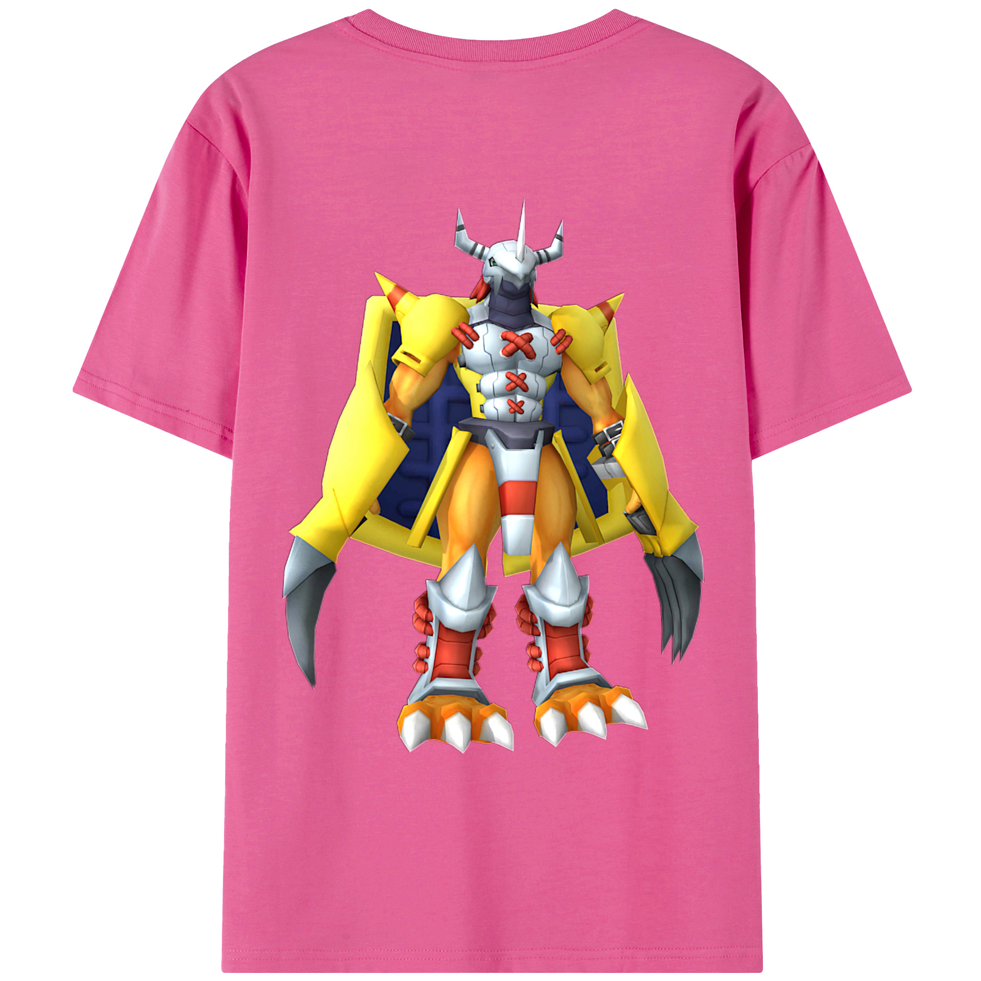 （画像用） Digimon デジタルモンスター/デジモン レディース半袖Tシャツ(バックプリント)