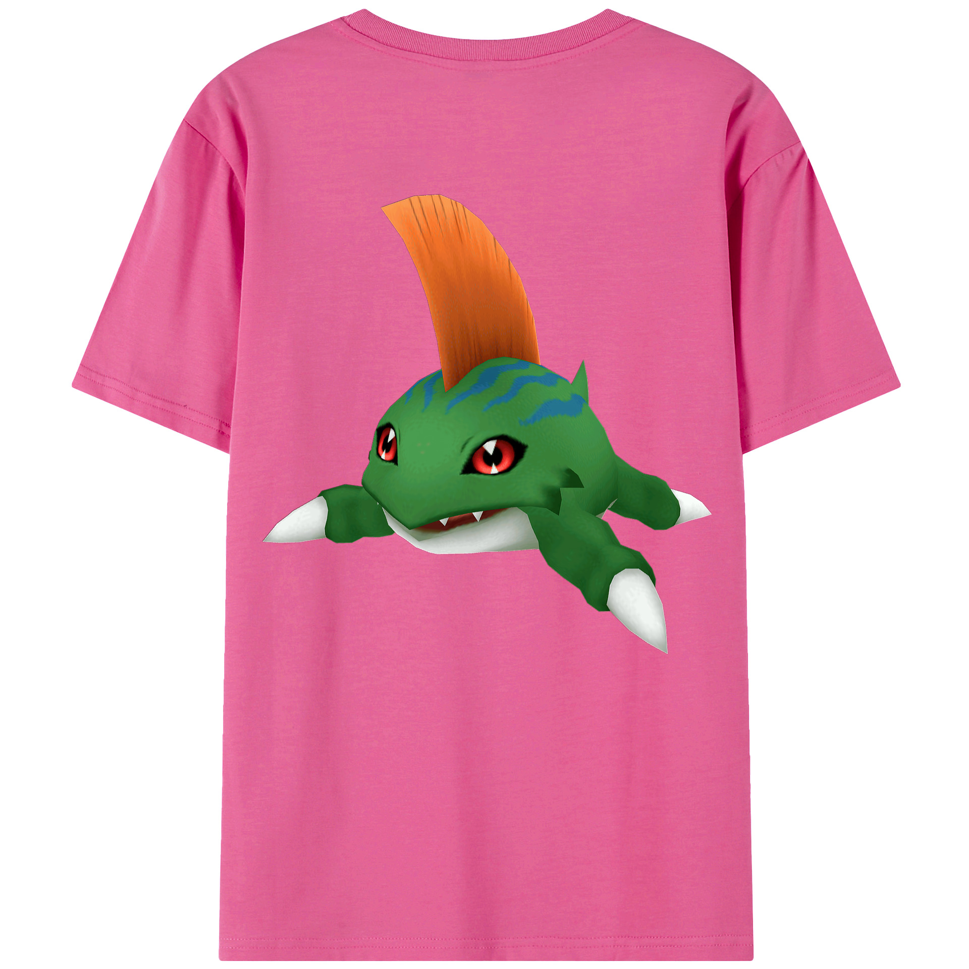 （画像用） Digimon デジタルモンスター/デジモン レディース半袖Tシャツ(バックプリント)
