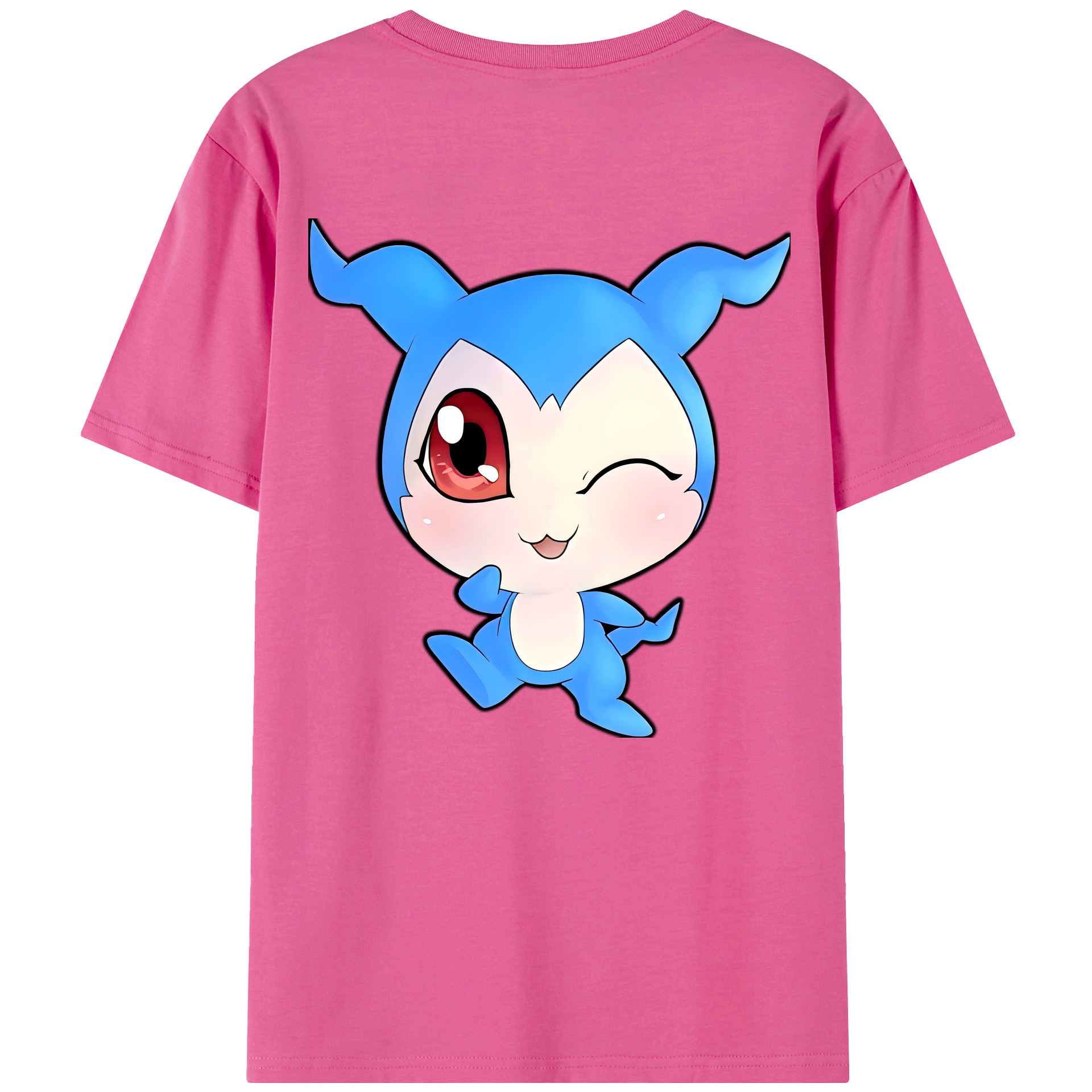 （画像用） Digimon デジタルモンスター/デジモン レディース半袖Tシャツ(バックプリント)