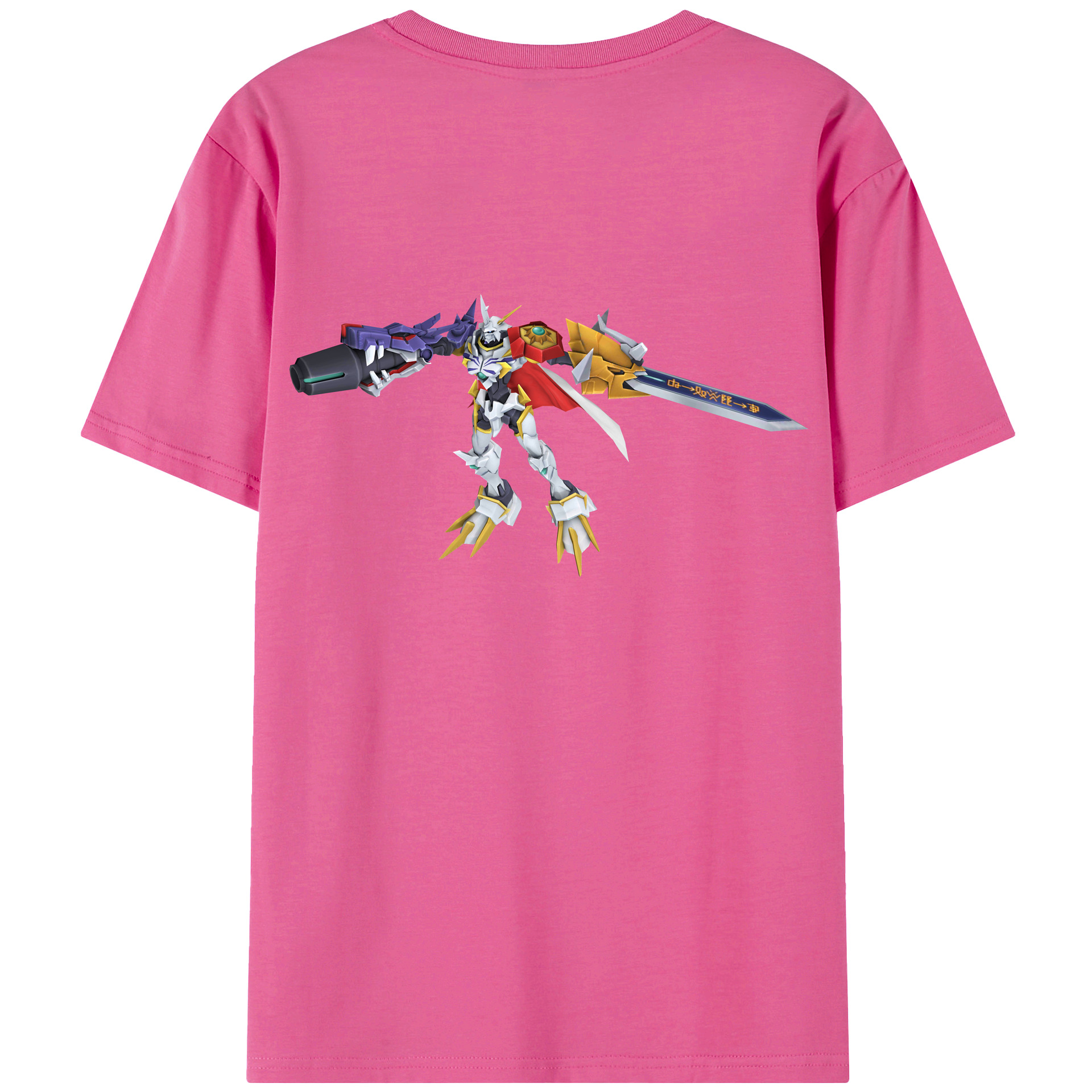 （画像用） Digimon デジタルモンスター/デジモン レディース半袖Tシャツ(バックプリント)
