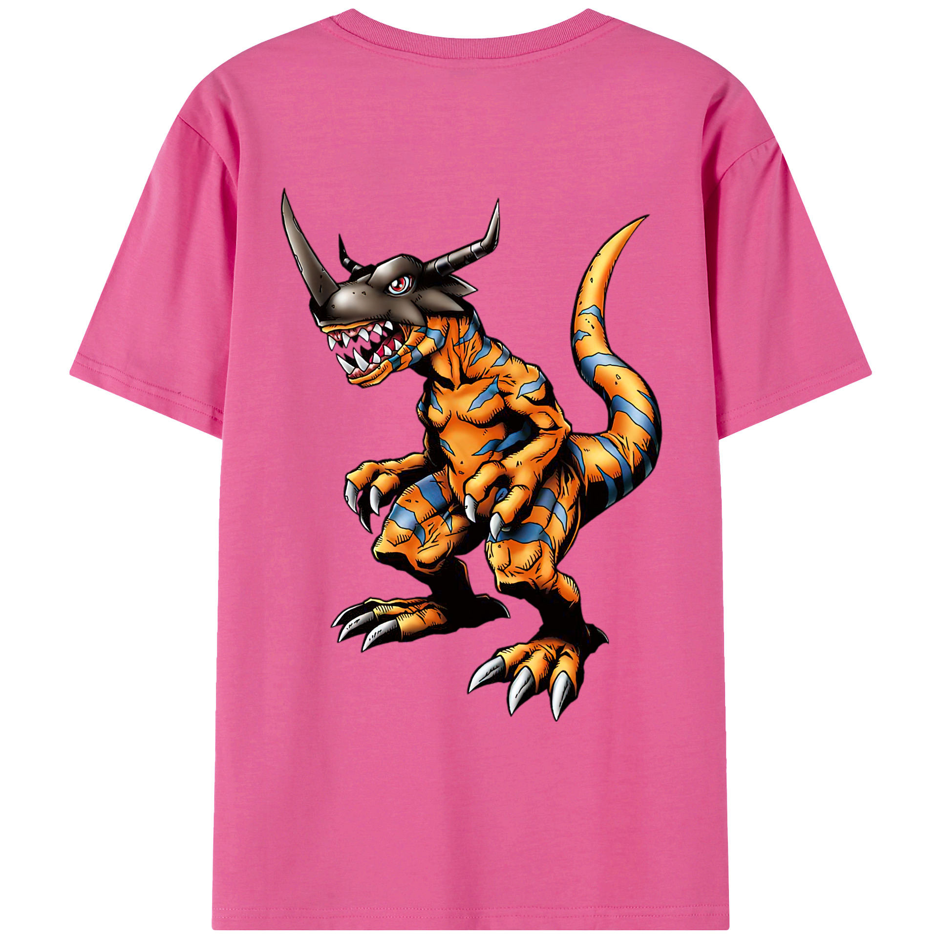 （画像用） Digimon デジタルモンスター/デジモン レディース半袖Tシャツ(バックプリント)