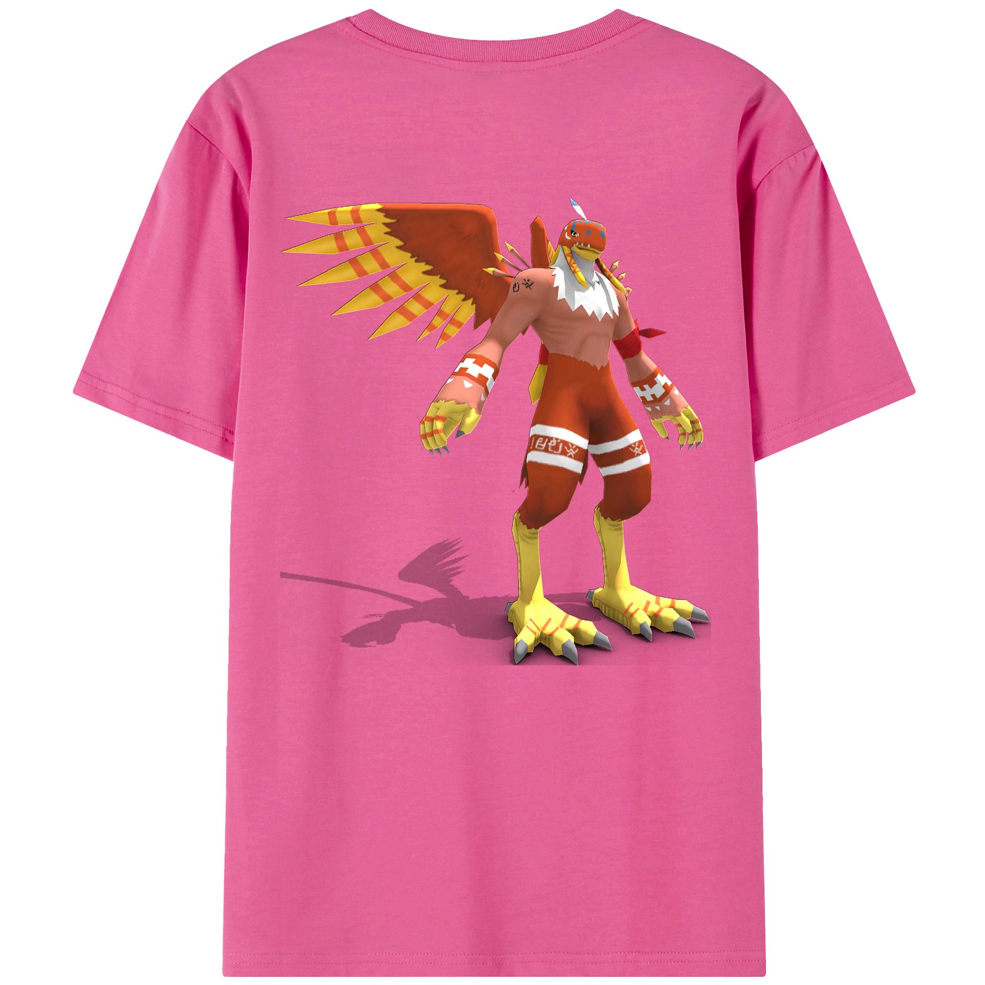 （画像用） Digimon デジタルモンスター/デジモン レディース半袖Tシャツ(バックプリント)